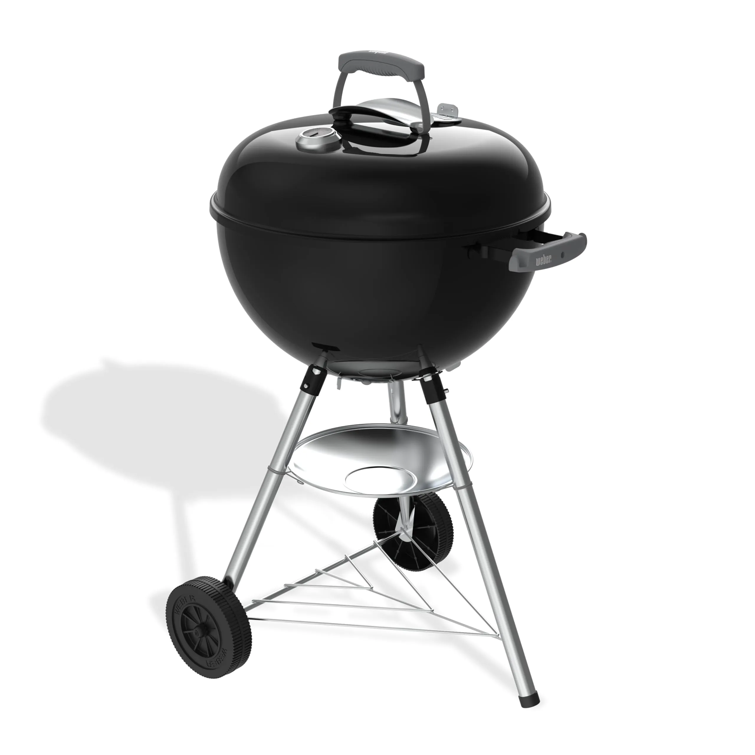 Weber Bar-B-Kettle Barbecue a Carbone 47 cm con Supporto e Ruote - immagine 3