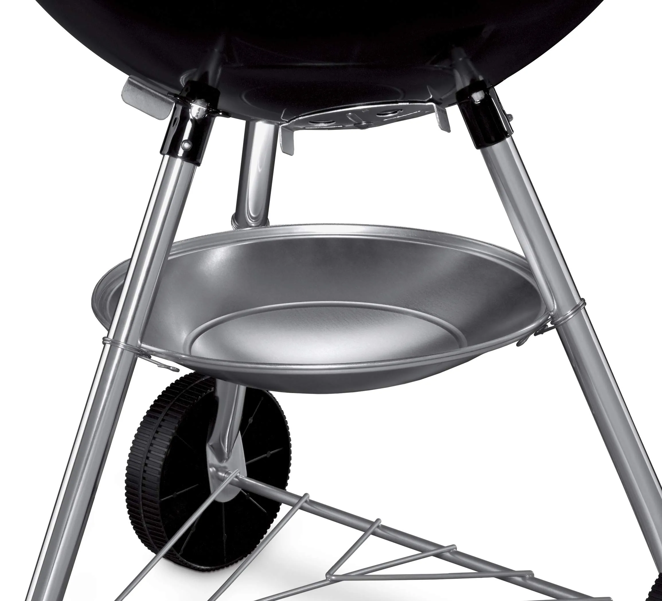 Weber Bar-B-Kettle Barbecue a Carbone 47 cm con Supporto e Ruote - immagine 4