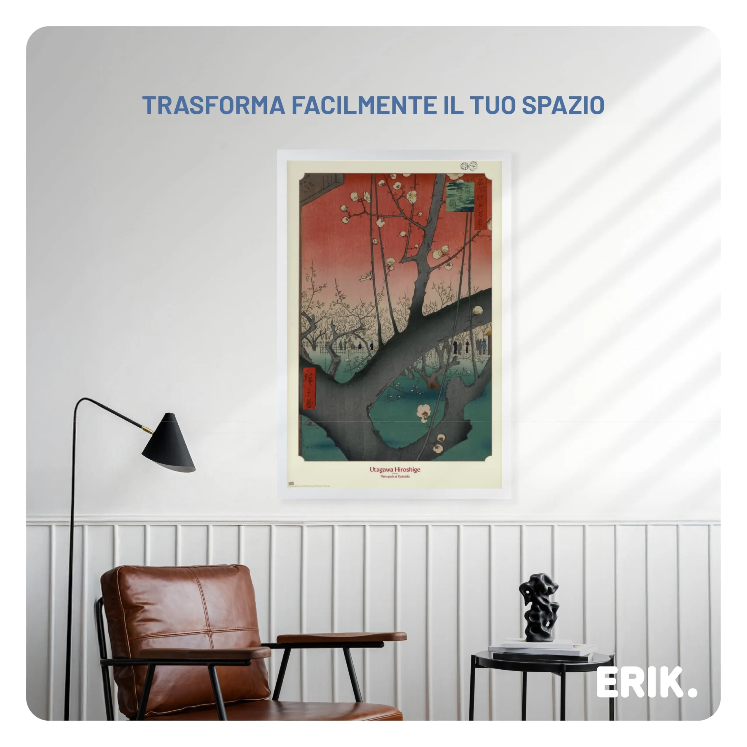 Grupo Erik Cornice MDF 61x91,5 cm Bianca - immagine 7