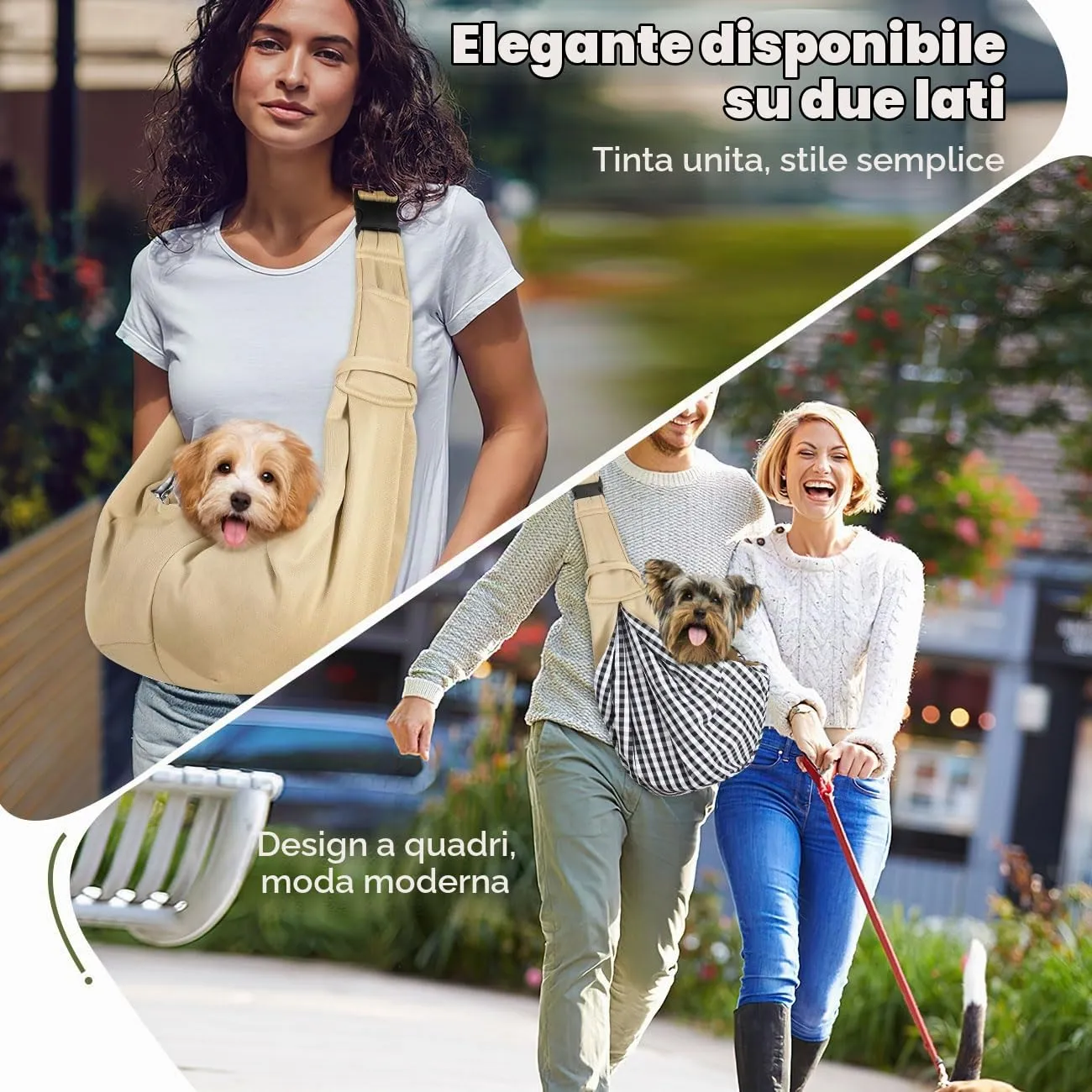 Pawaboo Trasportino per Cane Piccolo 3-10 Libbre, Cachi Chiaro - immagine 5