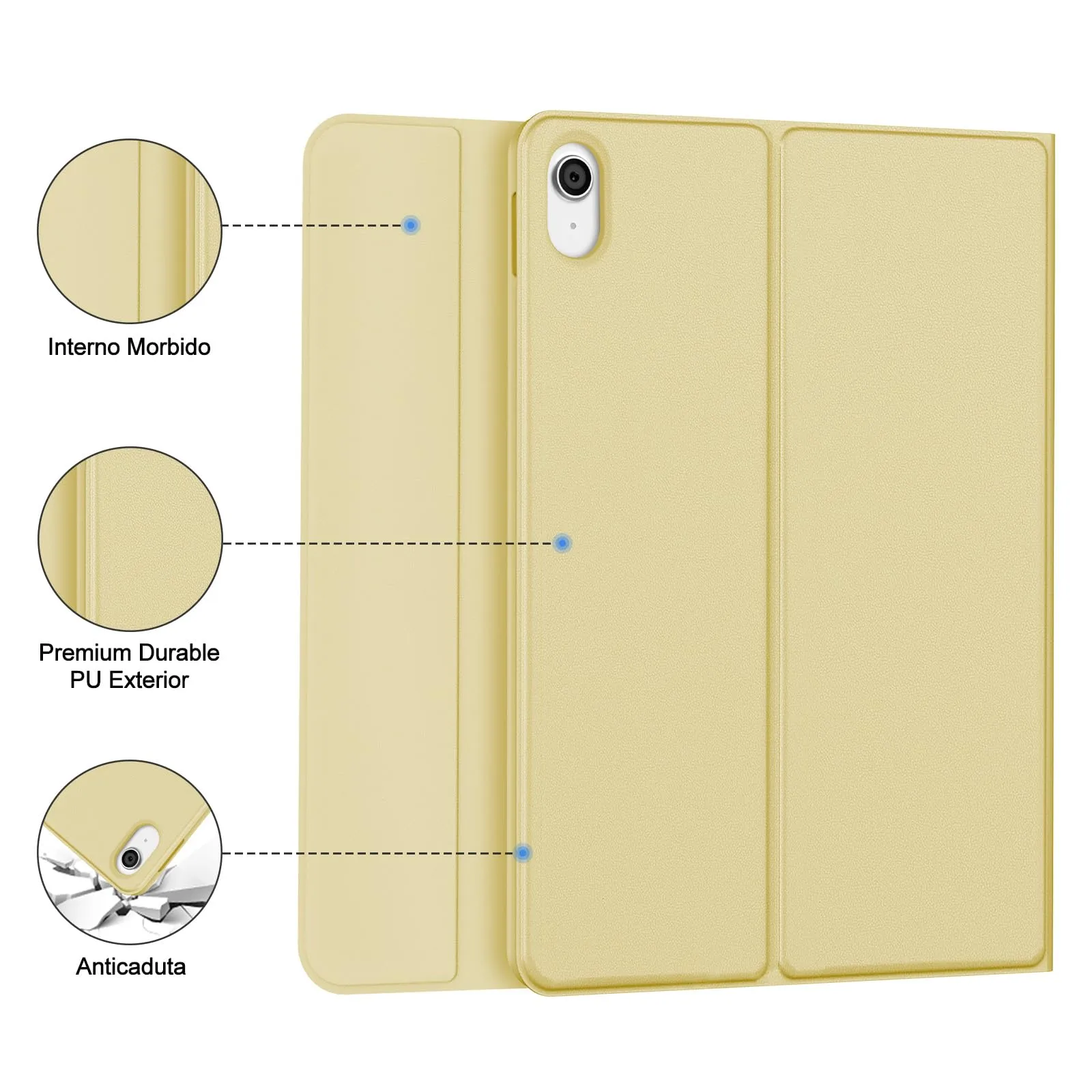 Tastiera per iPad A16 11 Generazione 11" 2025/10 Generazione 2022 10.9" - immagine 8