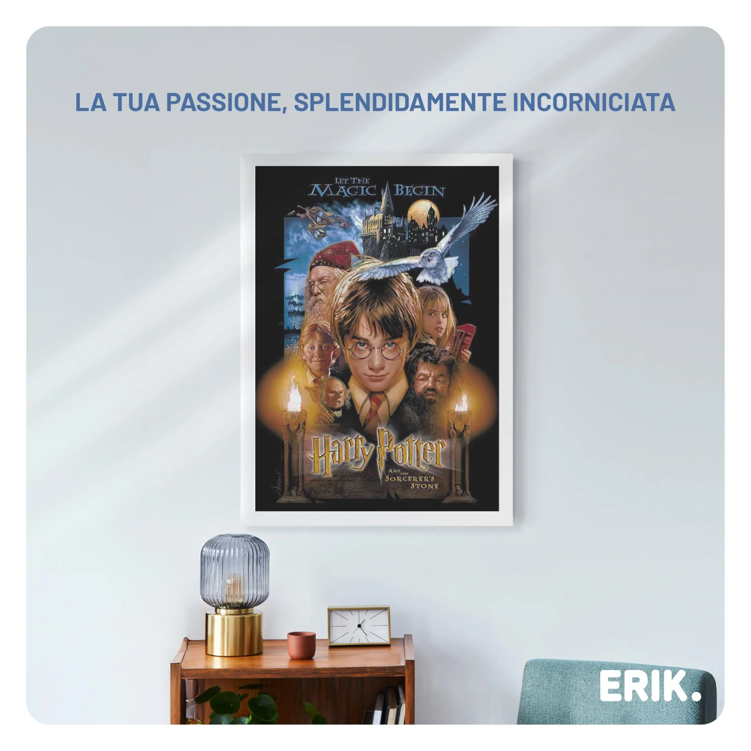 Grupo Erik Cornice Bianca 50x70 cm in MDF - immagine 6