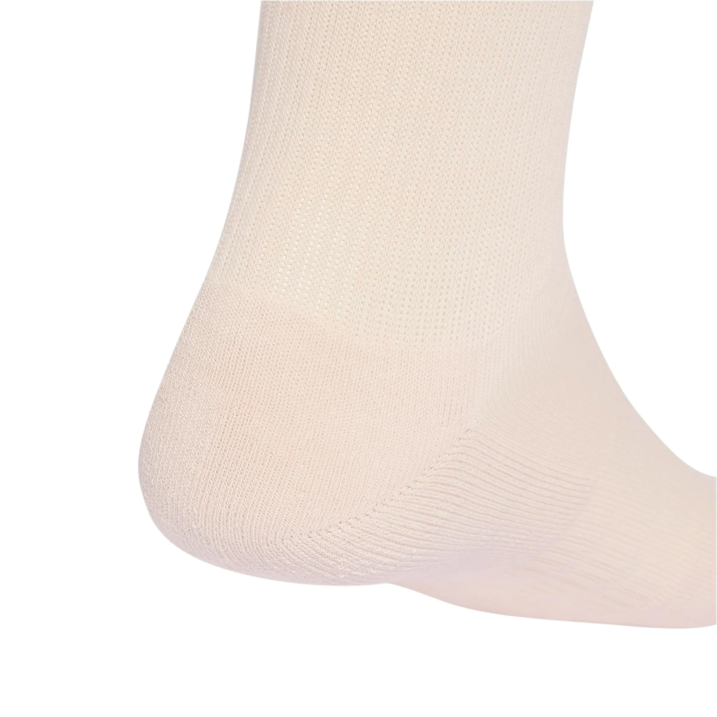 adidas Cushioned Sportswear Crew Socks, 3 Pair Pack, Putty Mauve/Distilled Pink/Frozen Purple/Wonder Beige, XXL - immagine 2