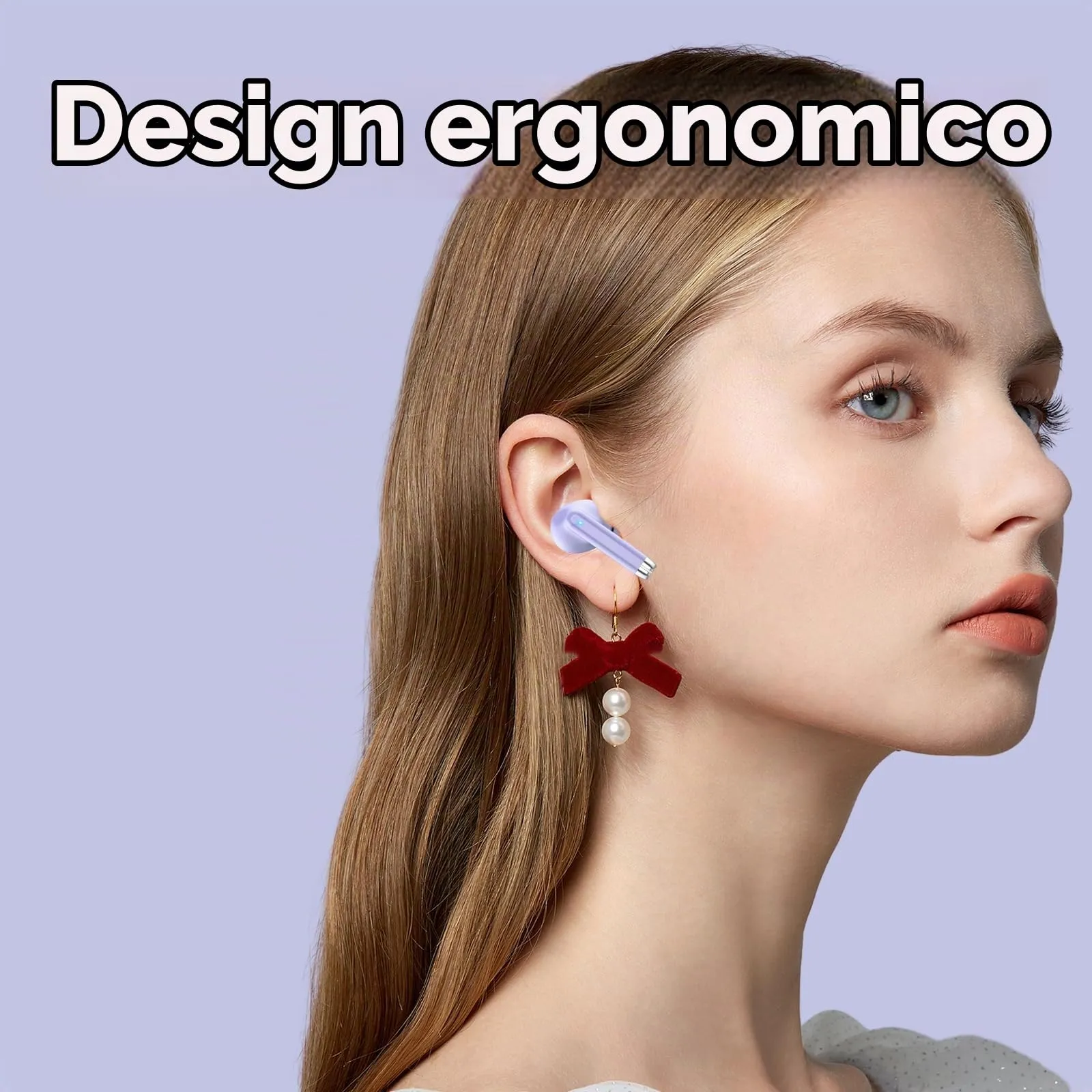 QXQ S26 Cuffie Bluetooth 5.4 con Riduzione Rumore ENC - immagine 4