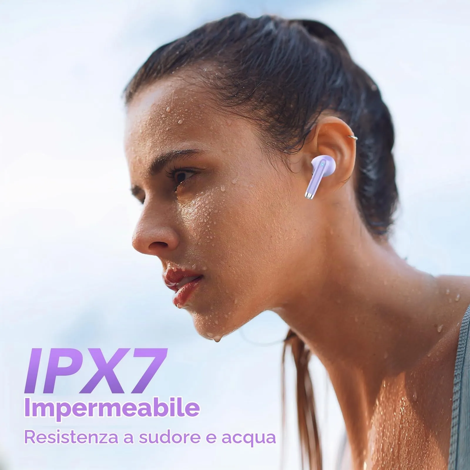 QXQ S26 Cuffie Bluetooth 5.4 con Riduzione Rumore ENC - immagine 7
