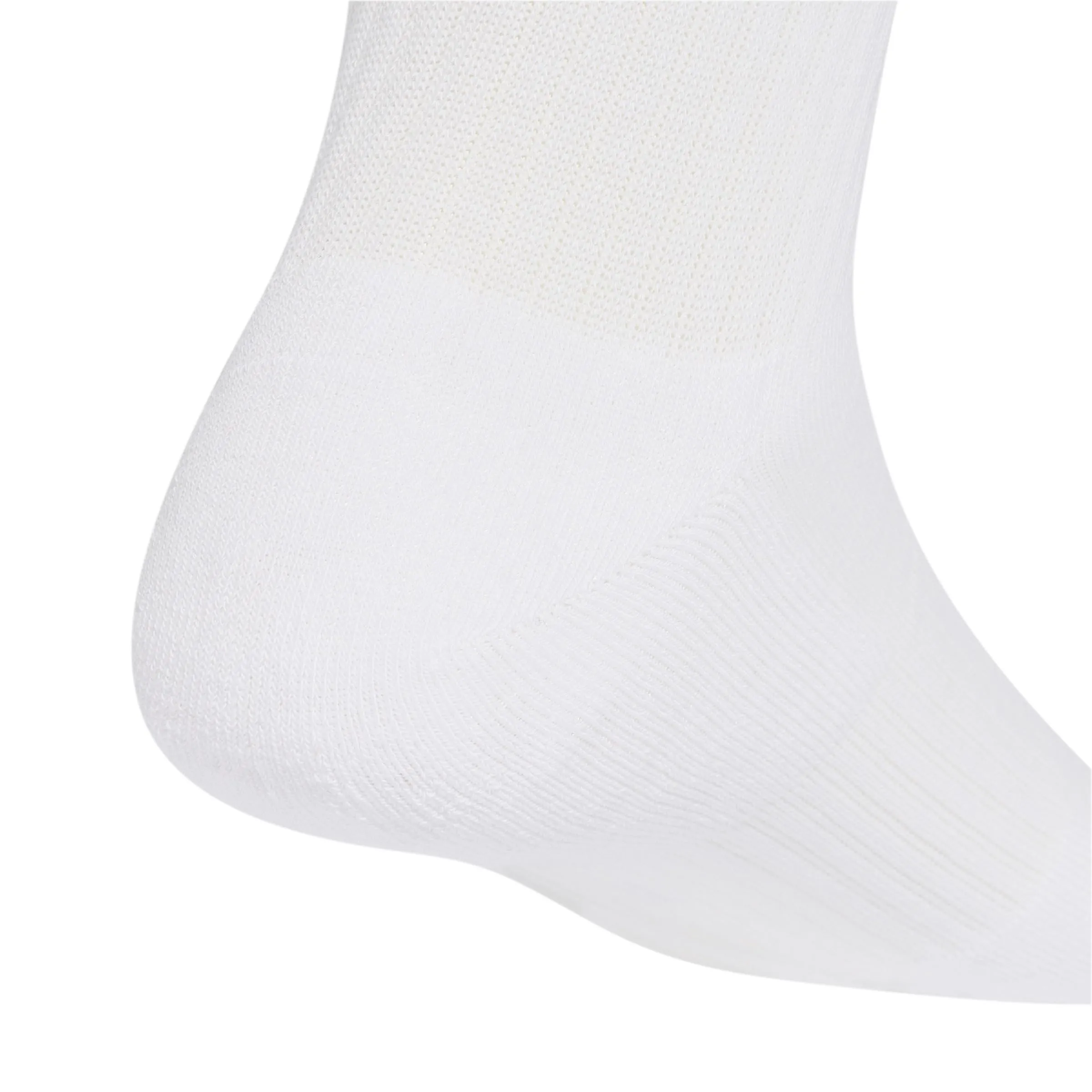 adidas 3Stripes Cushioned Sportswear Crew Socks, 3 Pair Pack, White/Semi Frozen Turbo/Clear Mint/Frozen Purple, M - immagine 4