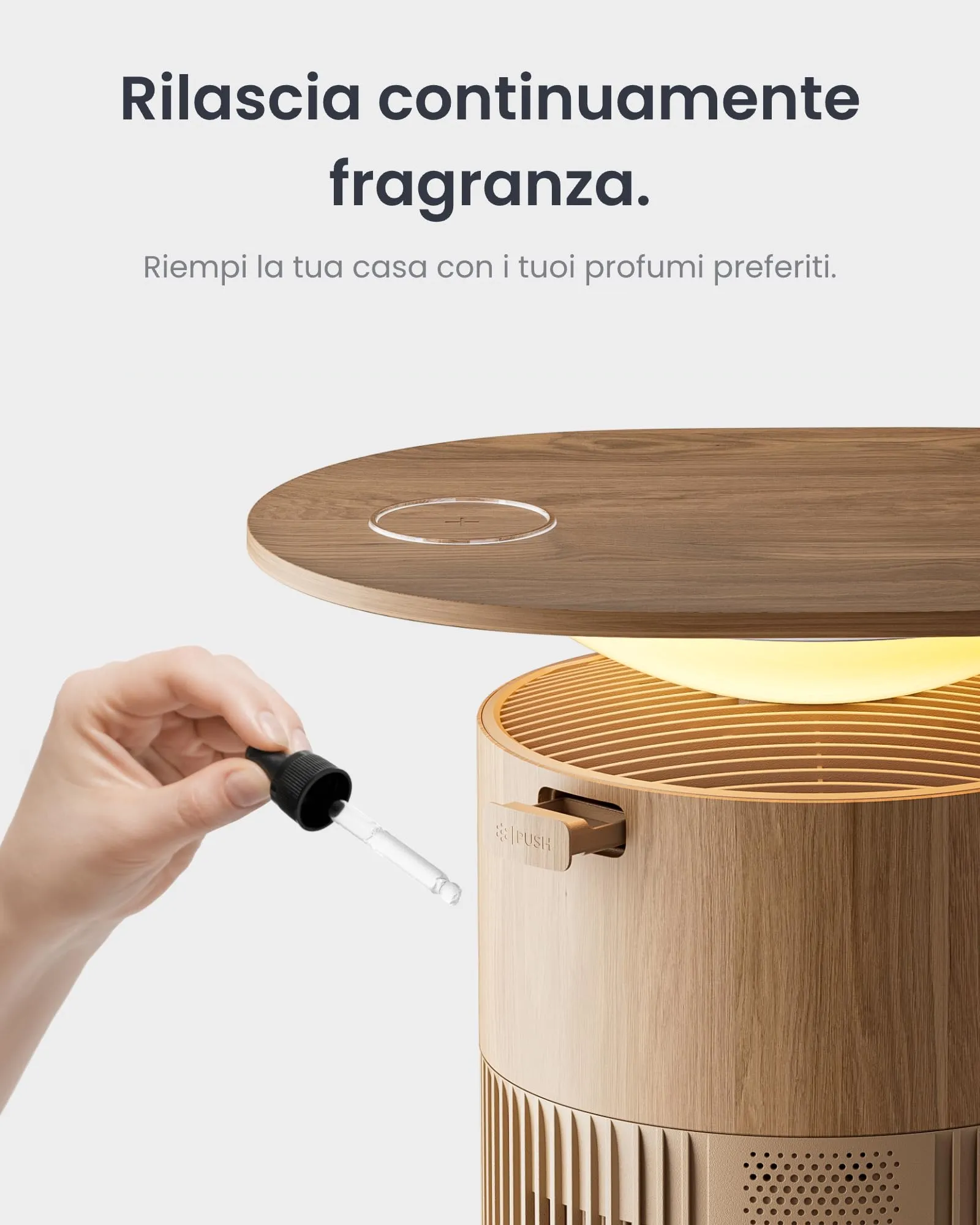 SwitchBot Purificatore d'aria, CADR 400m³/h, Filtro HEPA, App e Luce Notturna - immagine 8