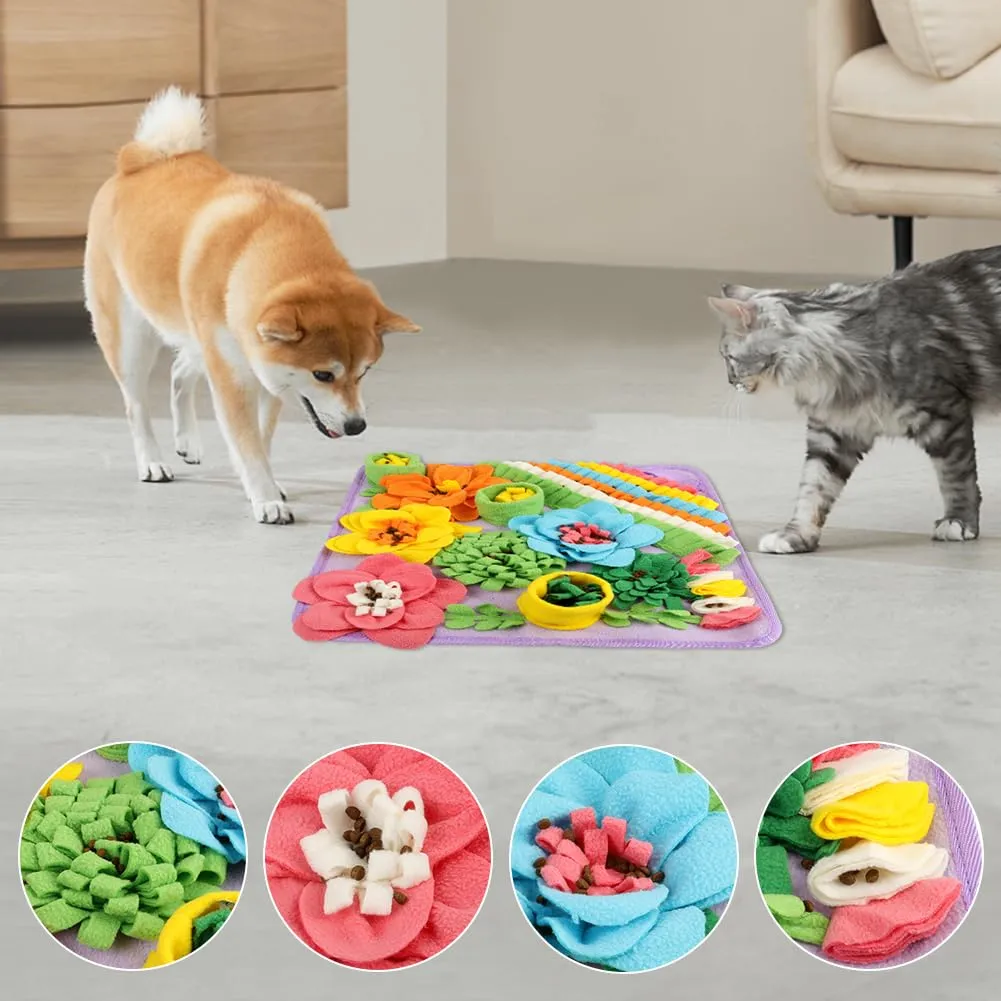 OSDUE Tappeto Olfattivo per Cani, 39x39 cm, Lavabile e Antiscivolo, Giocattolo di Attivazione Mentale e Foraggiamento - immagine 3