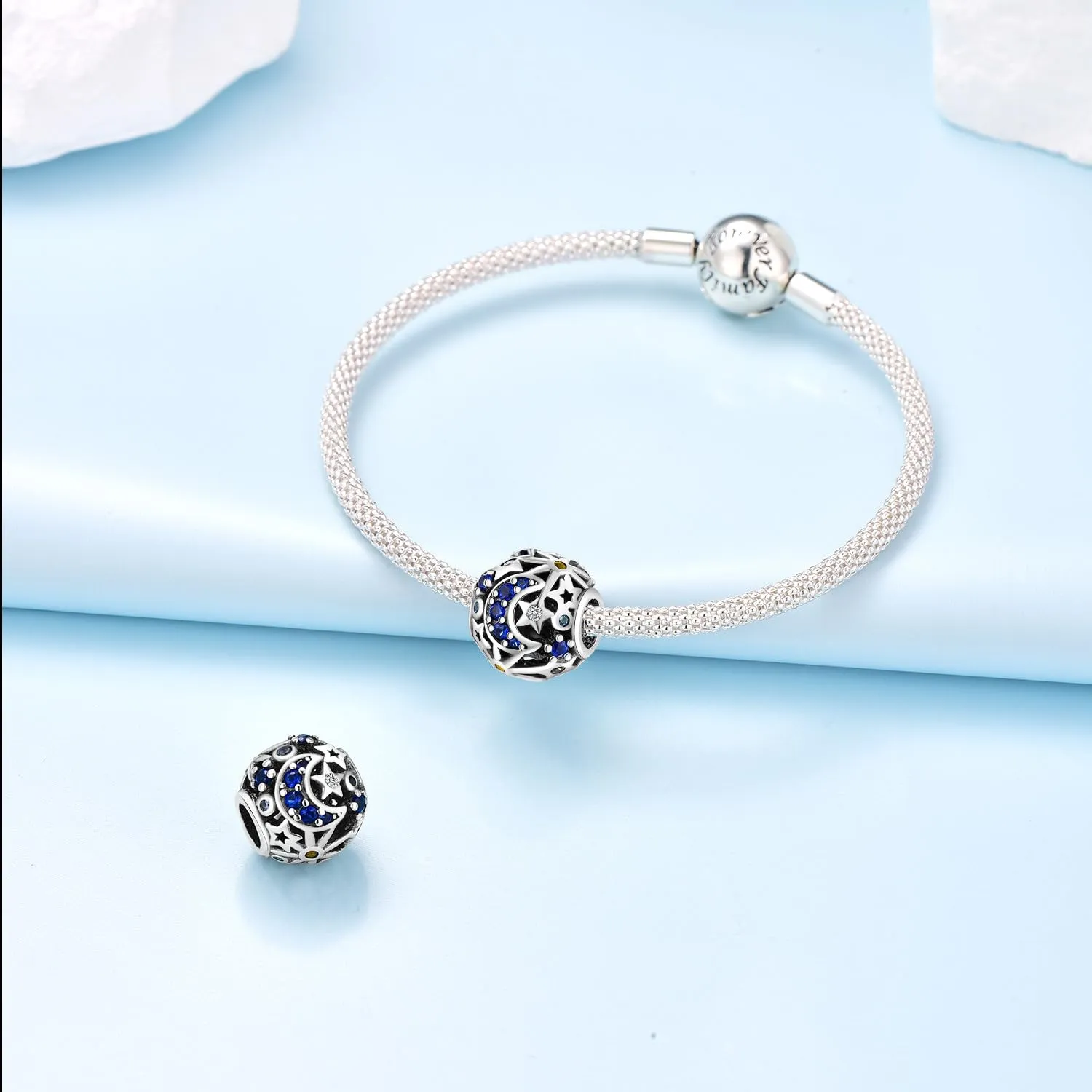 PANPOKI Charms Sole e Luna in Argento Sterling 925 - immagine 2