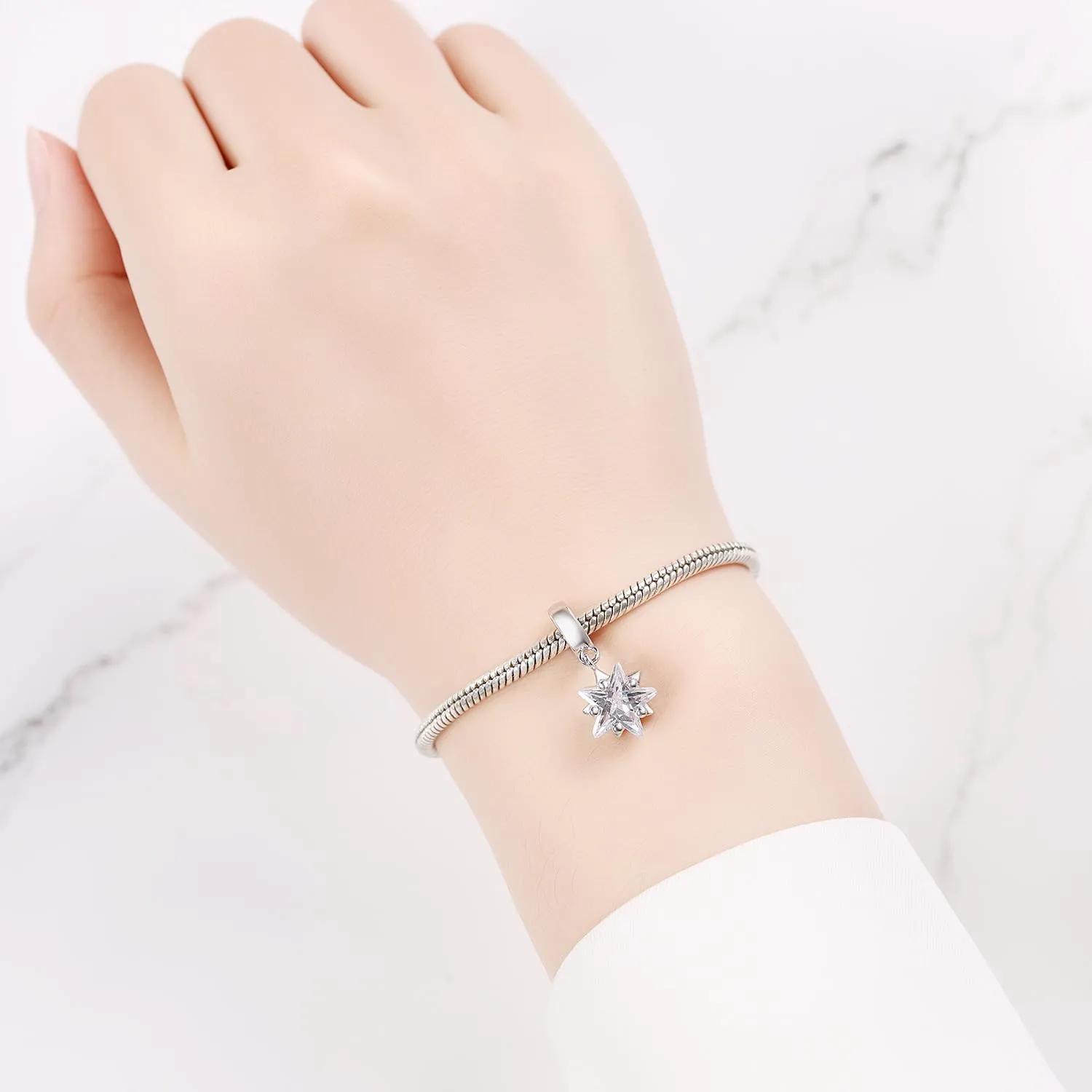 PANPOKI Charm Sole e Luna in Argento Sterling 925 - immagine 5