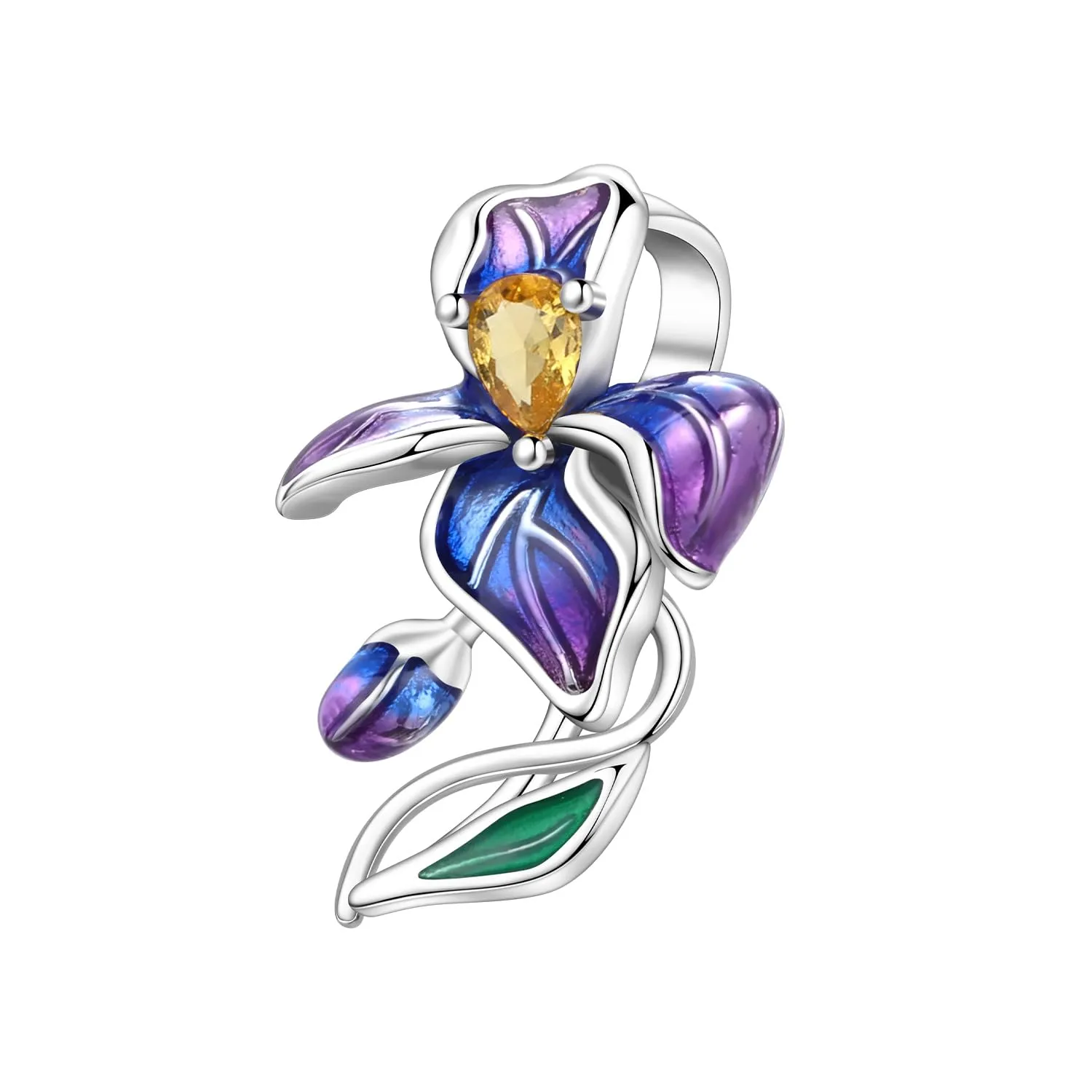 PANPOKI Ciondolo Charm in Argento Sterling 925 per Bracciali e Collane Europei - immagine 1