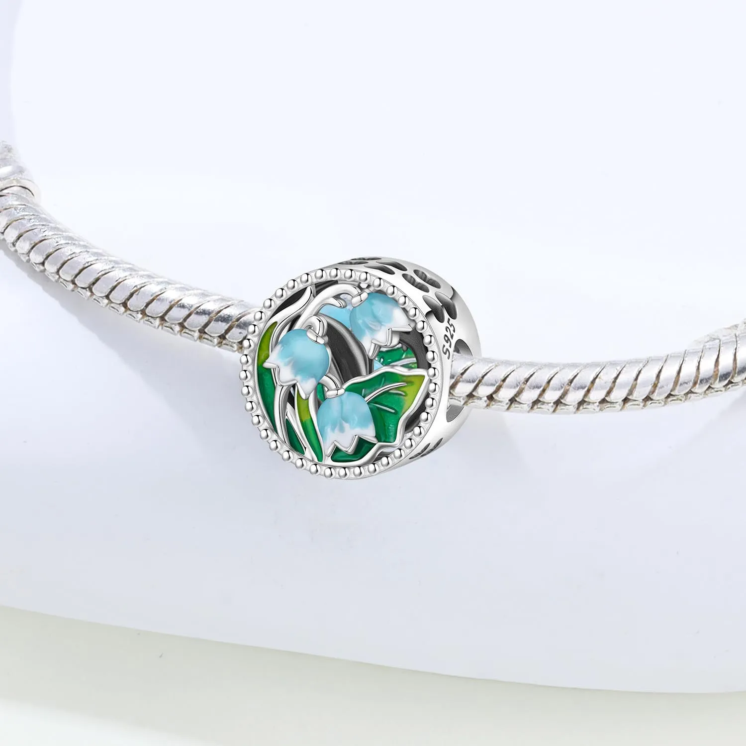 PANPOKI Charm da donna in argento Sterling 925 per braccialetti e collane europei - immagine 3