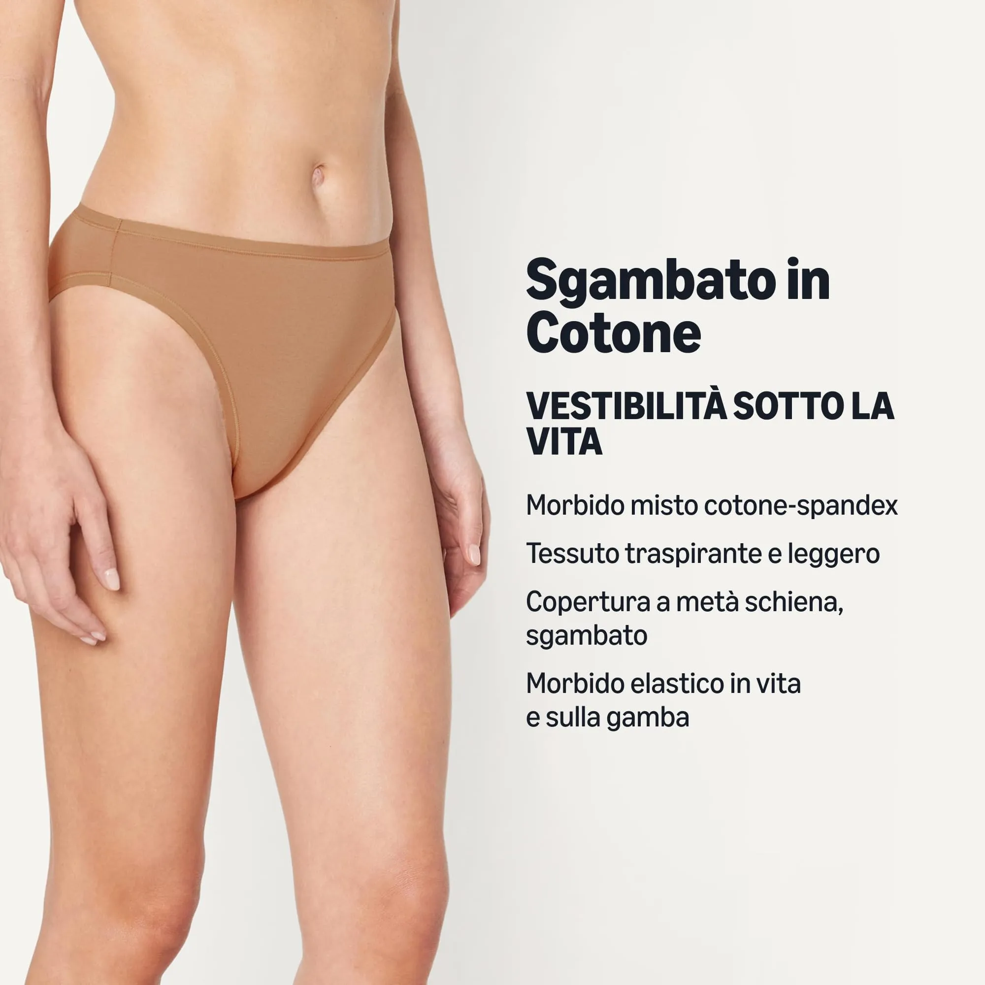 Amazon Essentials Slip Bikini da Donna in Cotone, Bronzo Lavato, 5XL Plus - immagine 2