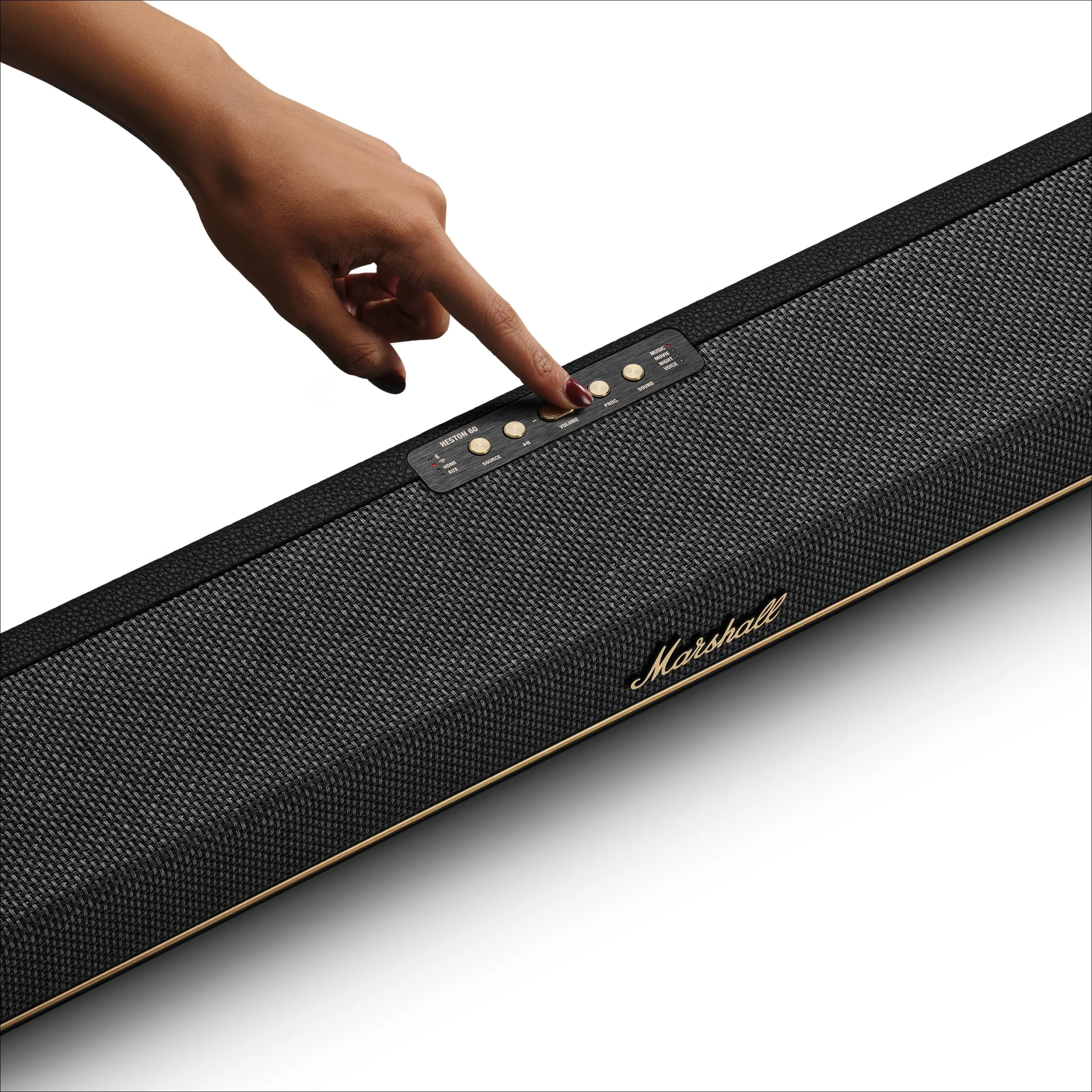 Marshall Heston 60 TV Soundbar - Nero - immagine 8