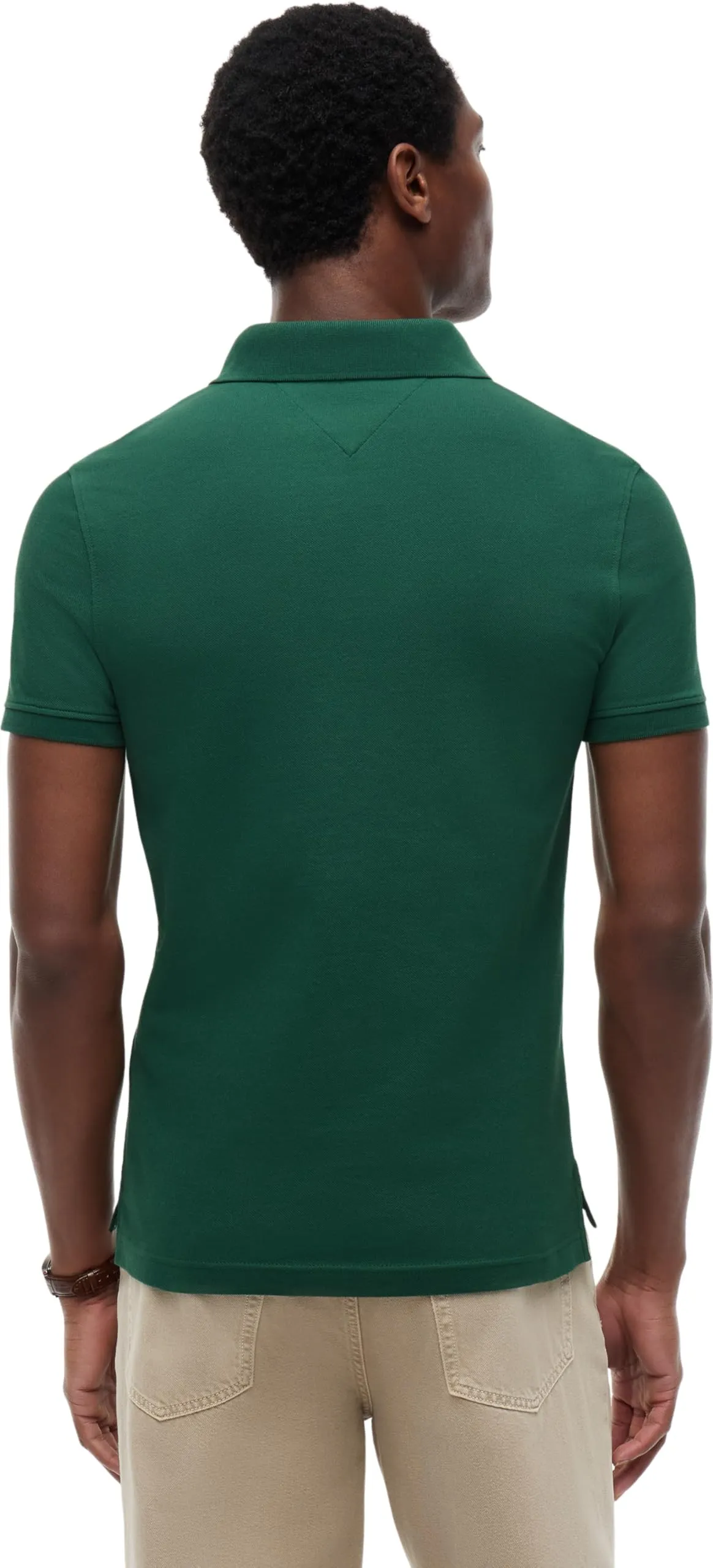 Tommy Hilfiger 1985 Slim Fit Polo Shirt, Street Green, M - immagine 2