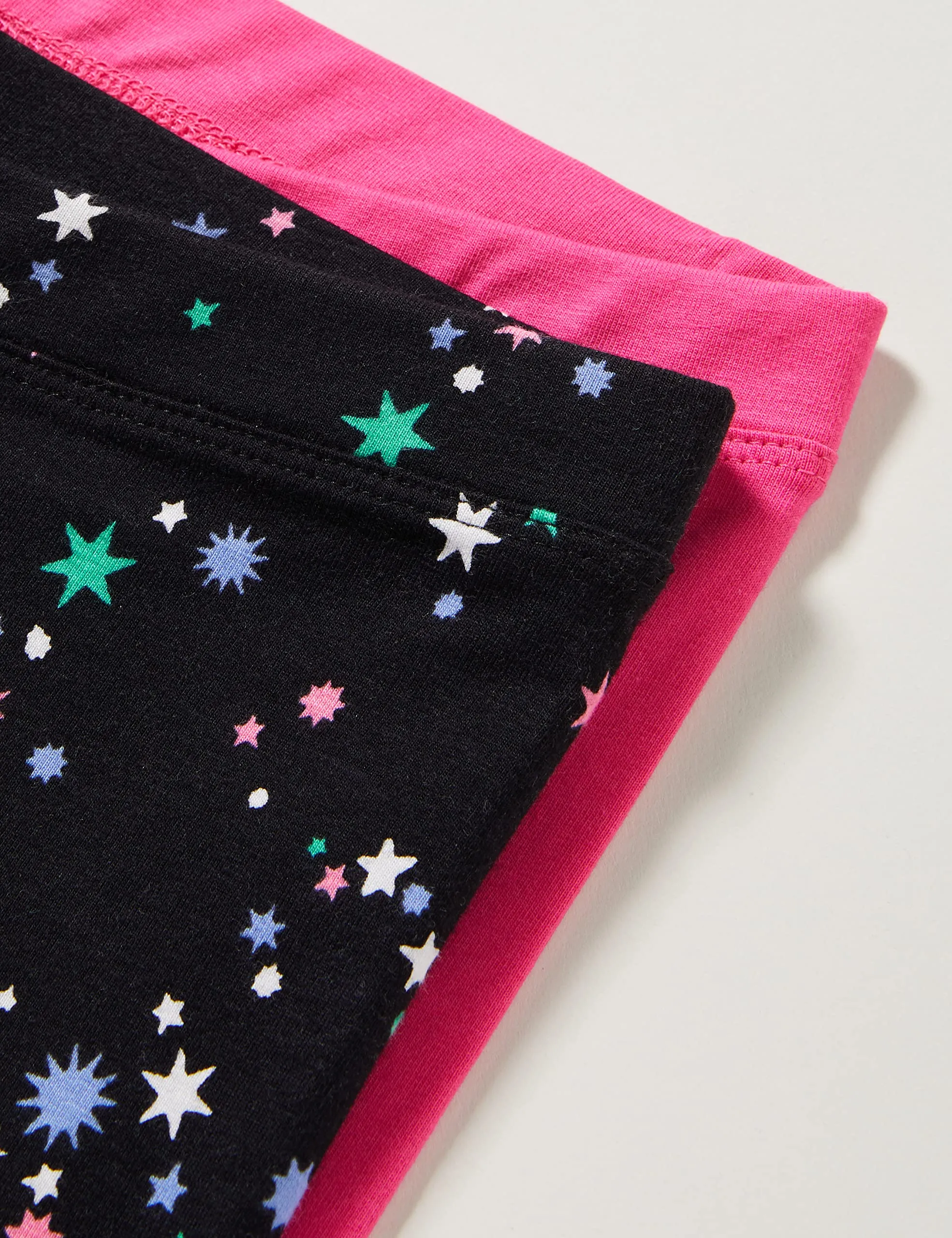 Amazon Essentials Leggings Bambine e Ragazze, Pacco da 5, Blu Marino/Nero Stelle/Righe/Rosa/Verde Acqua, 9-10 anni - immagine 5