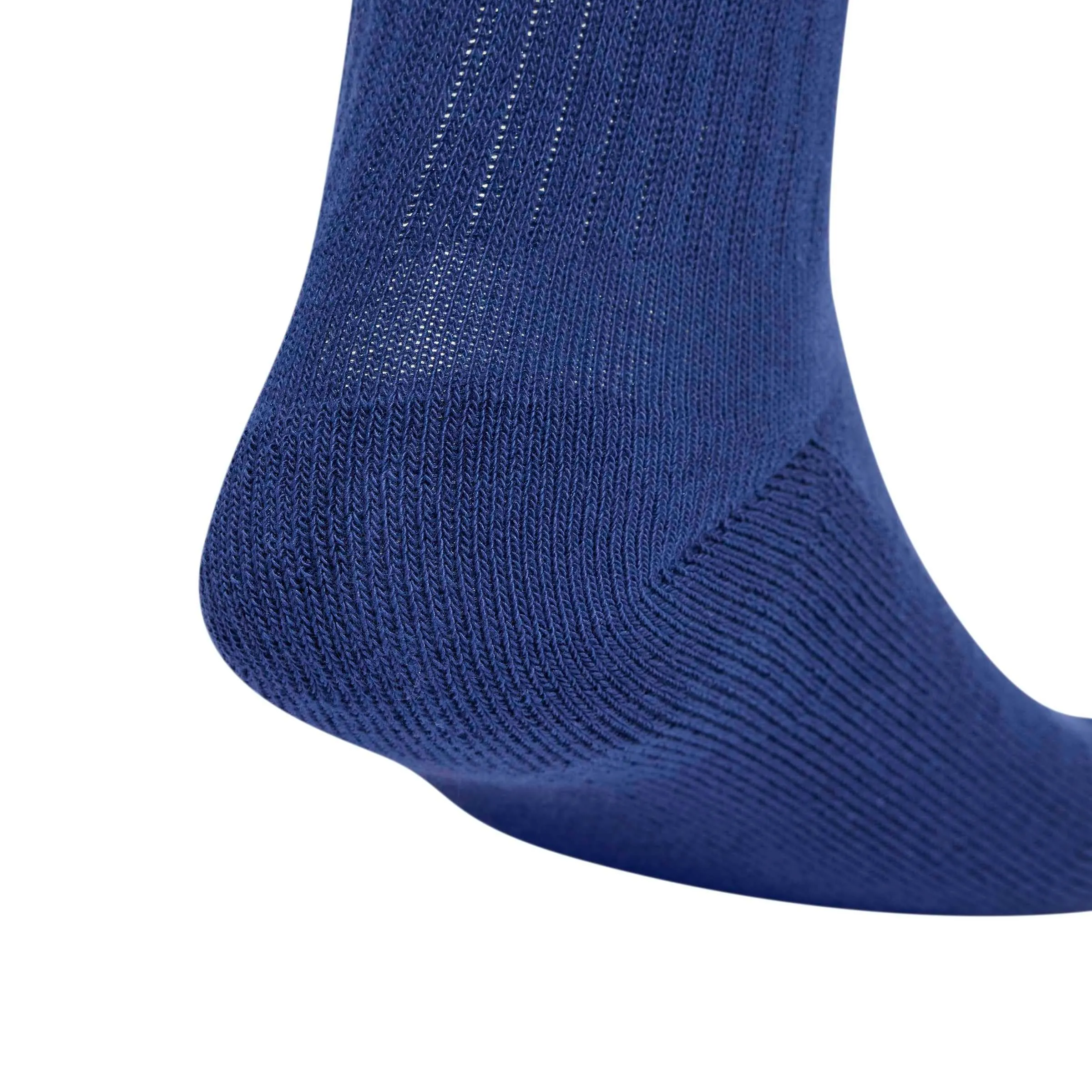adidas Linear Crew Cushioned Socks, 3 Pairs, Dark Blue/White/White, 6.5-8 - immagine 5