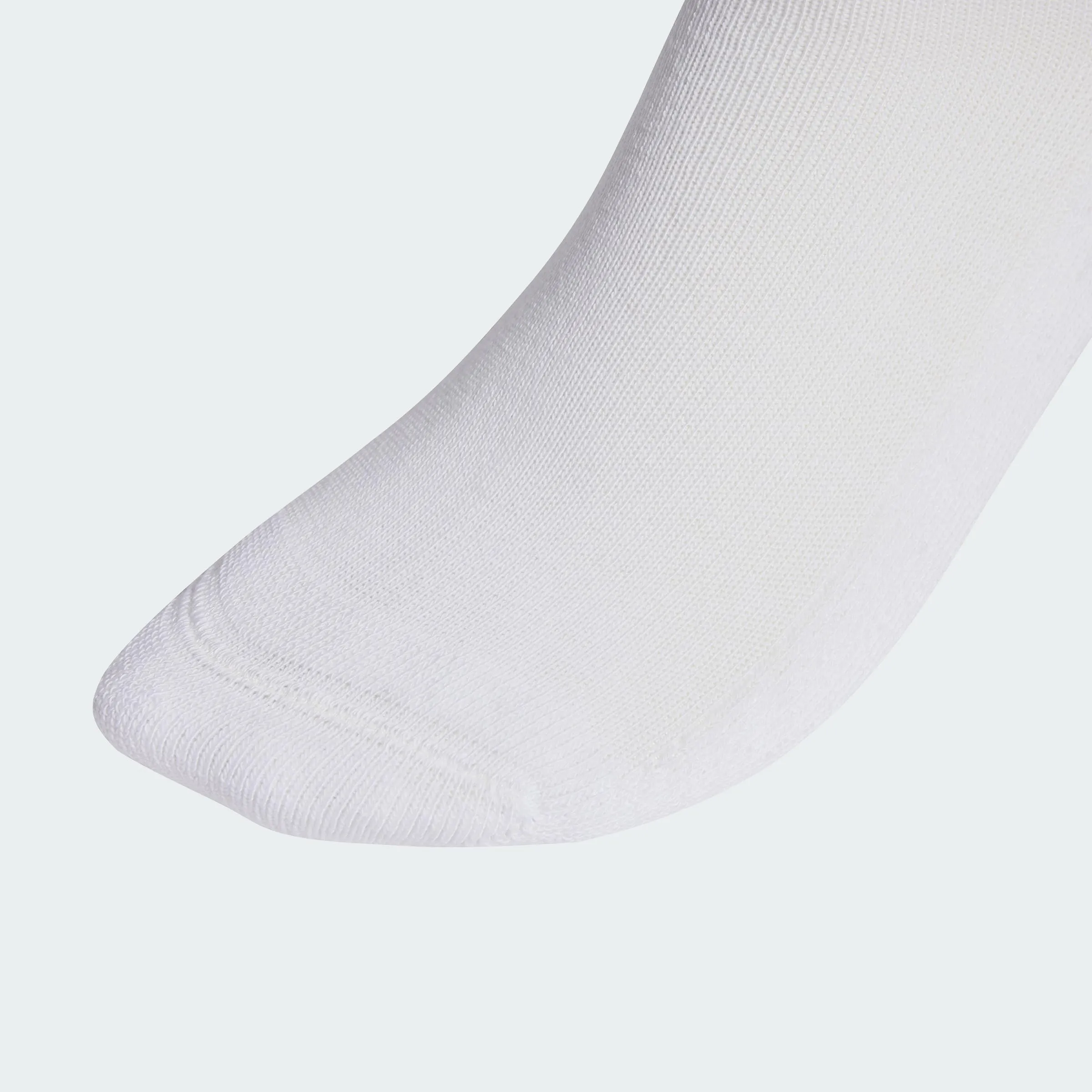 adidas Linear Crew Cushioned Socks, 3 Pairs, White/Pure Orange/Semi Ice Tangerine Mel./Ray Blue, 42-45 - immagine 2
