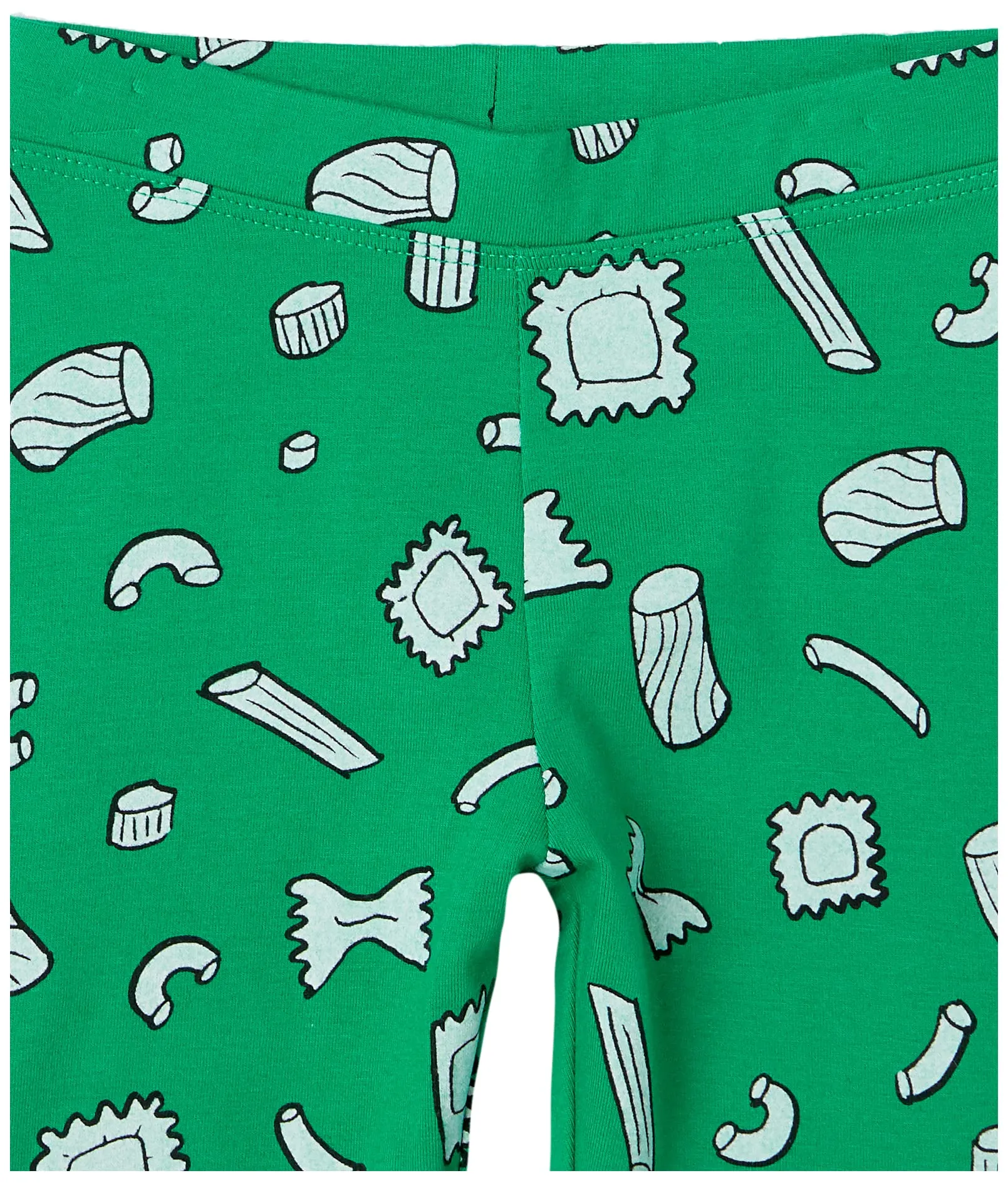 Amazon Essentials Leggings Bambine e Ragazze, Pacco da 5, Blu Turchese Righe/Floreale/Grigio/Nero/Verde Dolciumi, 3 Anni - immagine 4