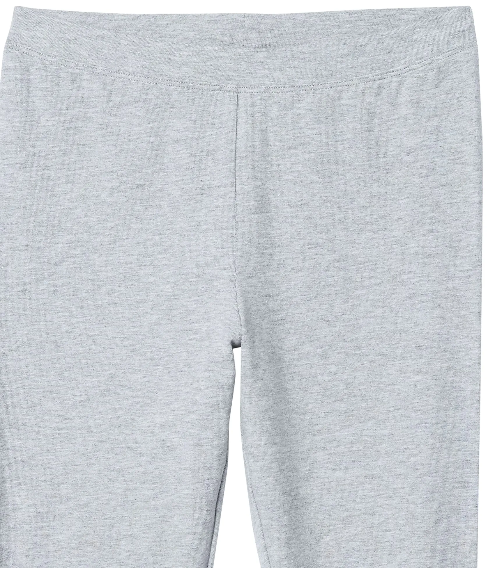 Amazon Essentials Leggings Bambine e Ragazze, Pacco da 5, Arancione/Bianco Righe/Grigio/Nero Stelle/Pesca Stampa Foglie, 7-8 anni - immagine 2