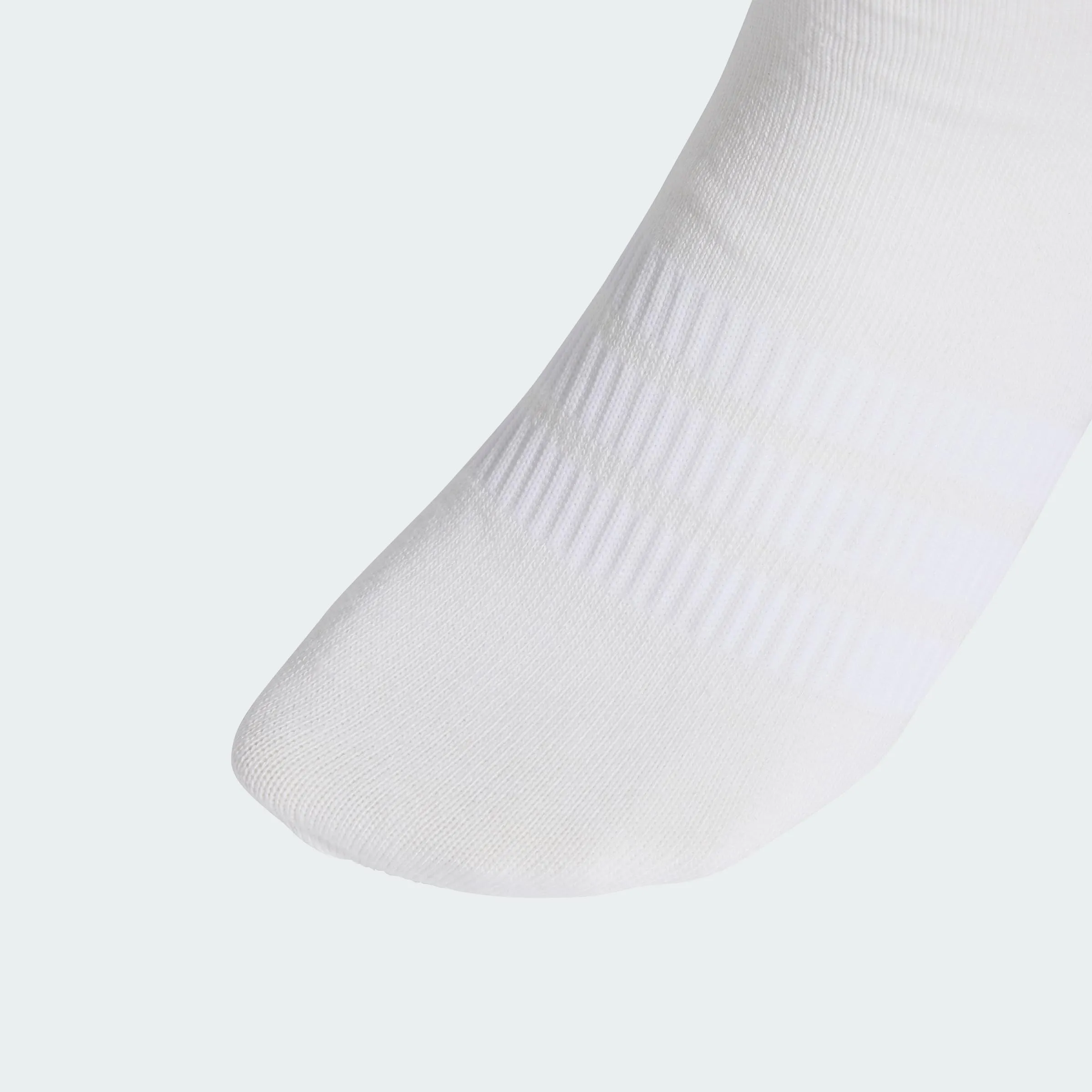 adidas Thin&Light Sportswear Ankle Socks, 3 Pair Pack, Medium Grey Heather/White/Black, 6-7 Years - immagine 2