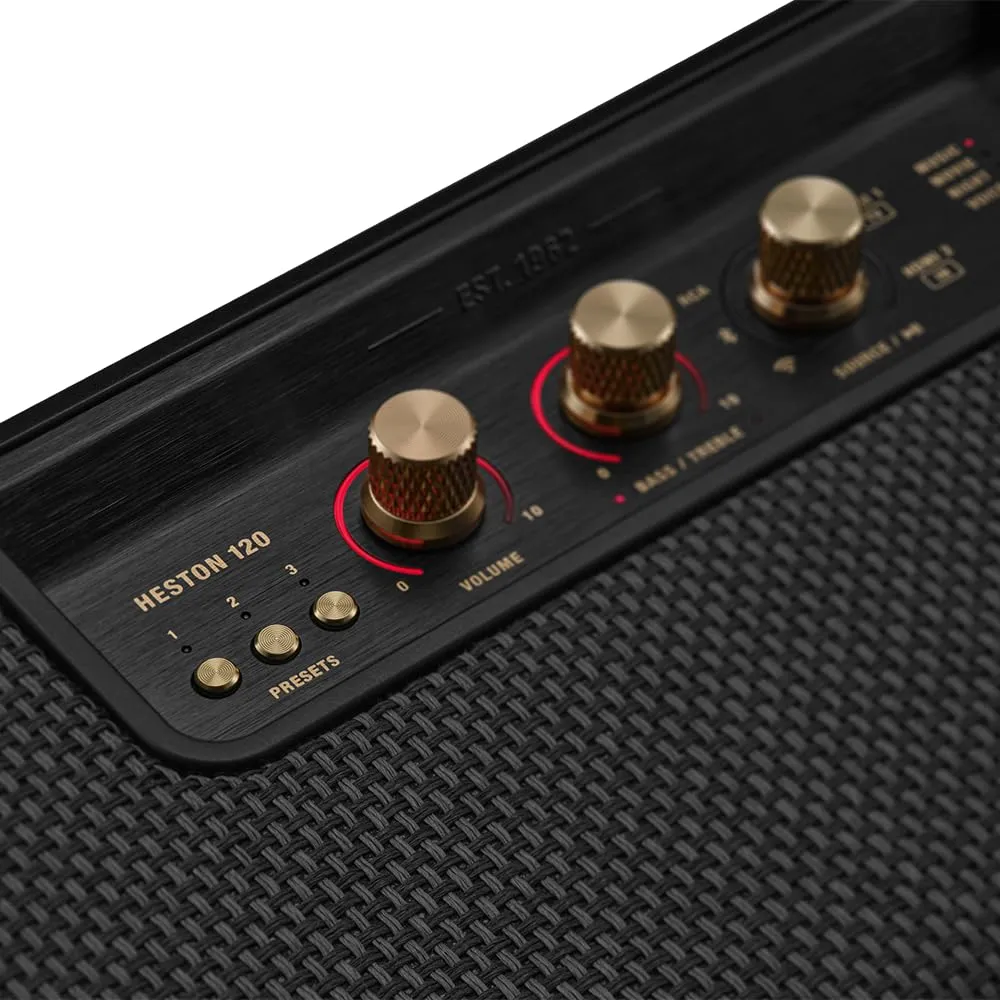 Marshall Heston 120 TV Soundbar - Nero - immagine 4