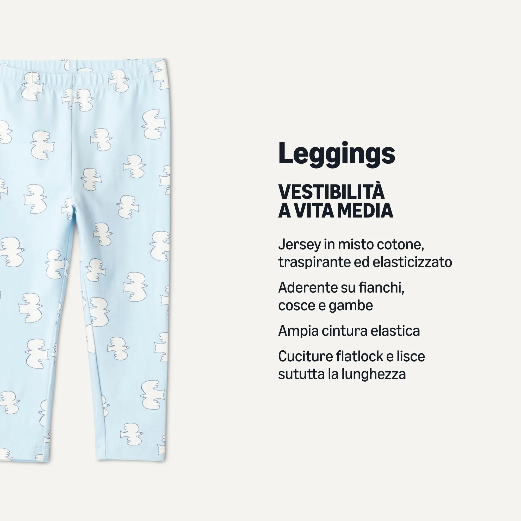Amazon Essentials Leggings da Bambina, a Righe Blu/Floreali/Francesi, 7-8 anni - immagine 2