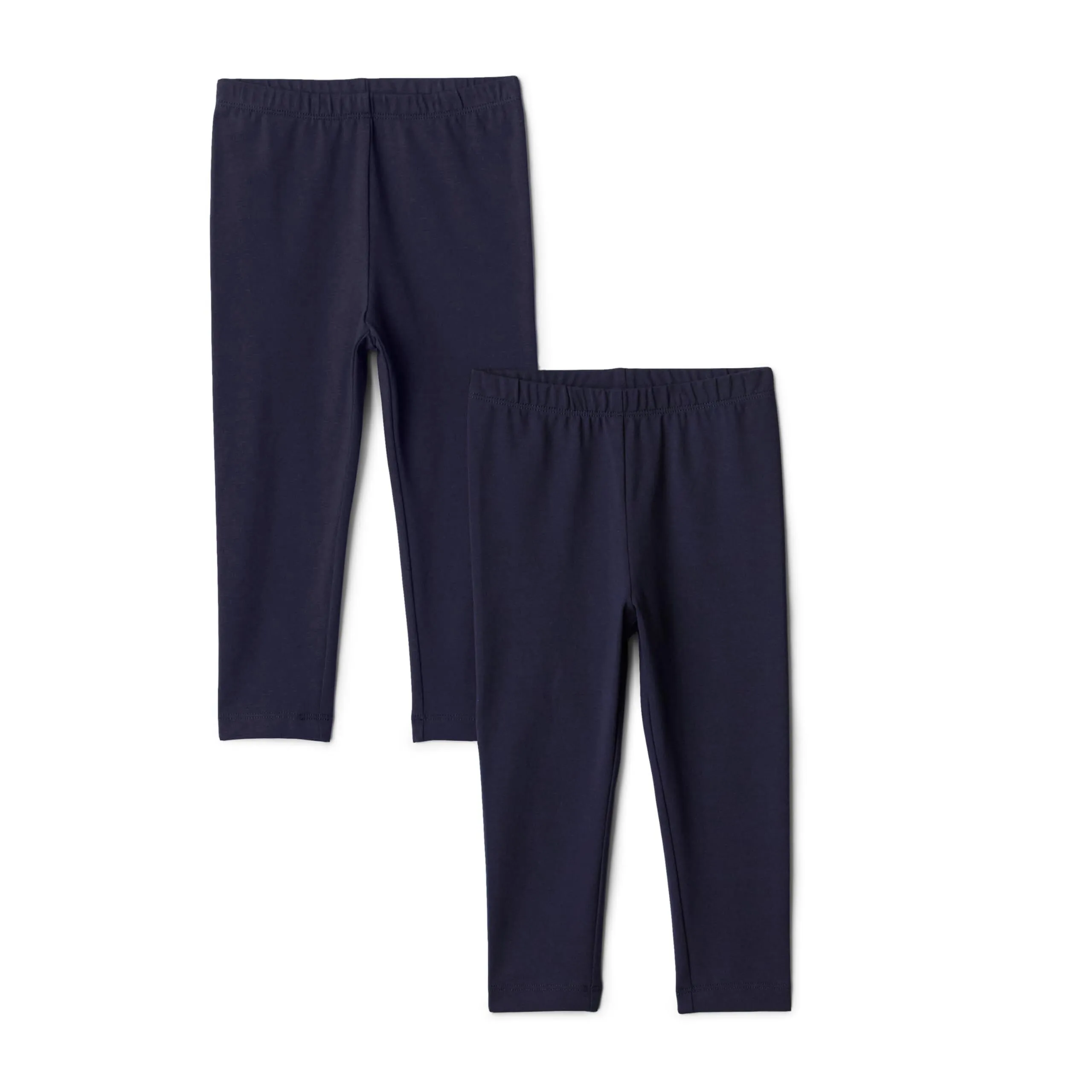Amazon Essentials Leggings da Bambina, Confezione da 2, Blu Navy, 4 anni - immagine 1