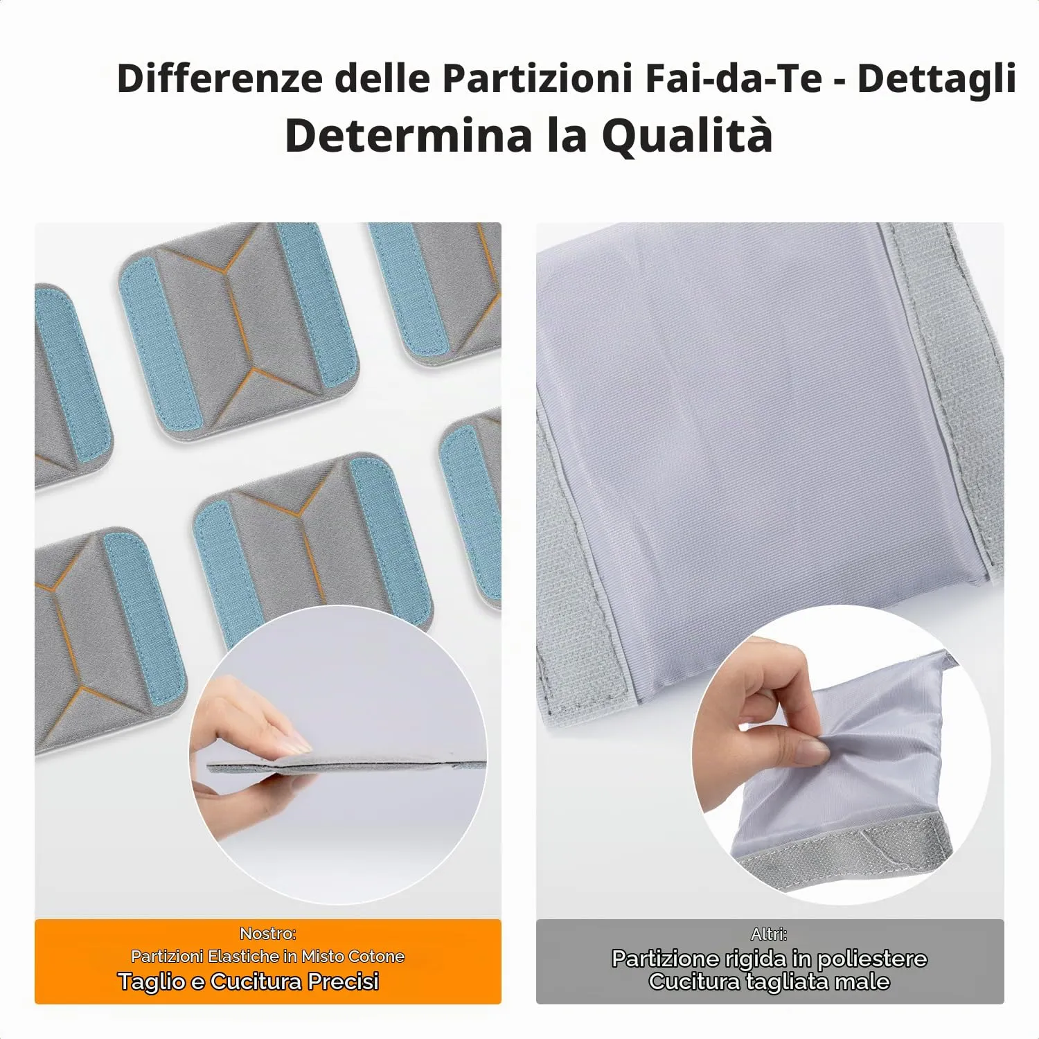 K&F CONCEPT Zaino Fotografico Professionale con Guscio Rigido, Scomparto per Laptop 15.6" e Copertura Impermeabile per DSLR/SLR/Mirrorless - immagine 9