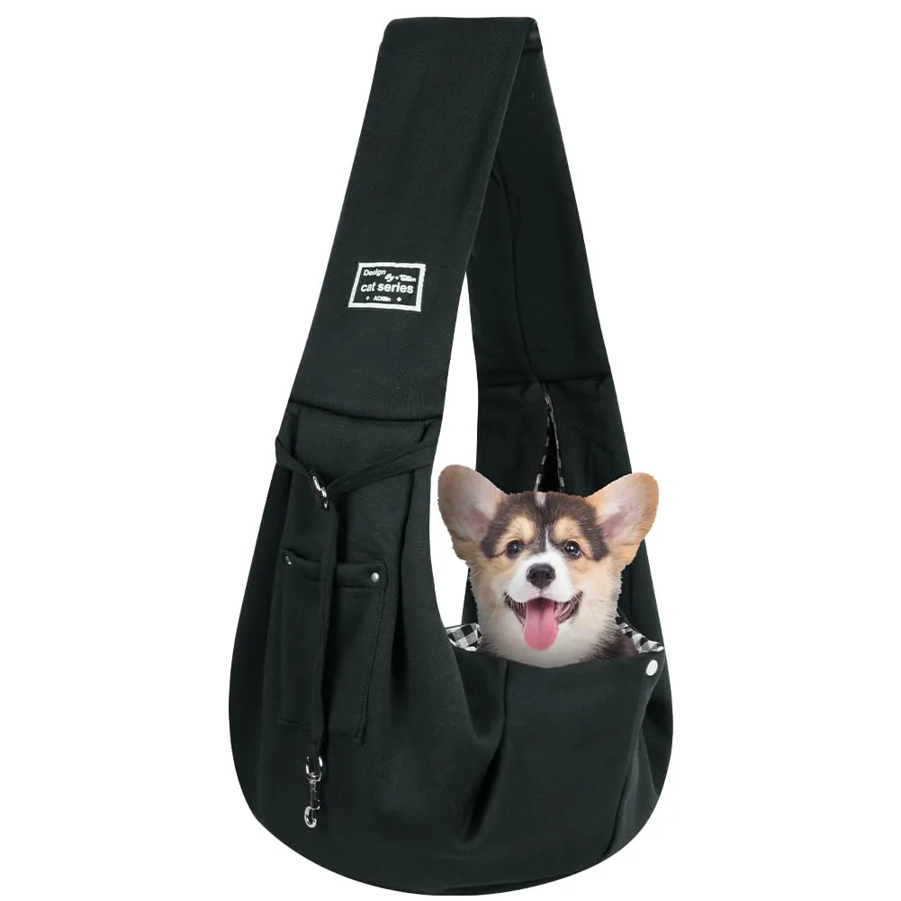 Adiwo Borsa da Viaggio Trasportino Reversibile a Tracolla per Cani e Gatti fino a 7.5 KG - immagine 8