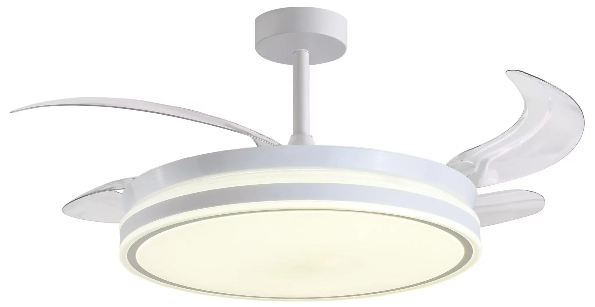 Bel Air Home Ventilatore da Soffitto Atenas, Bianco - immagine 1