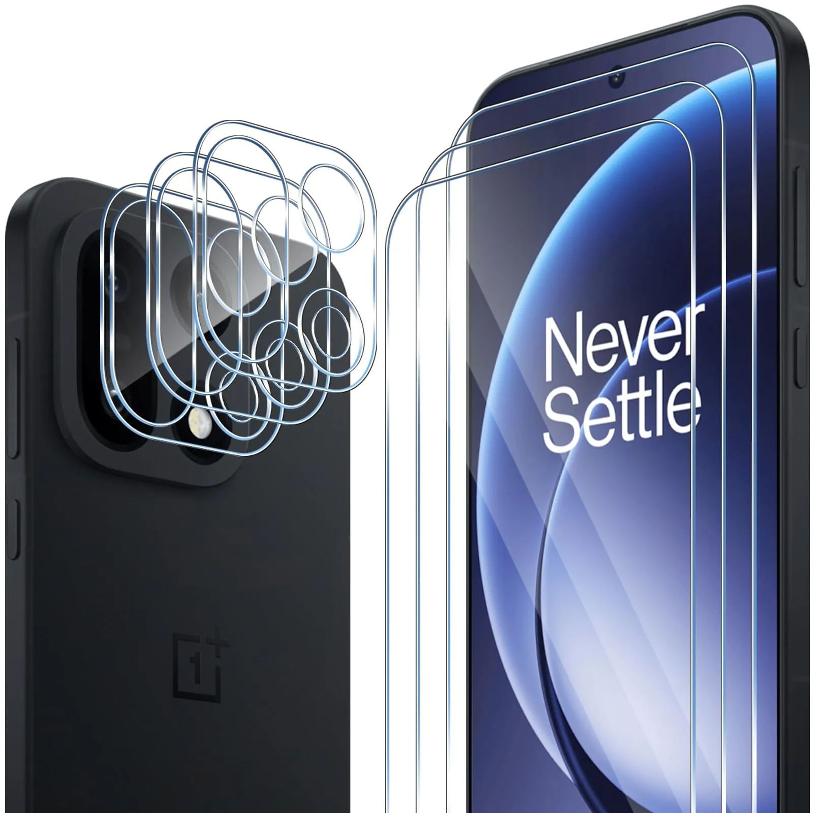 ELYCO Vetro Temperato per OnePlus 15 5G, 3+3 Pezzi - immagine 1