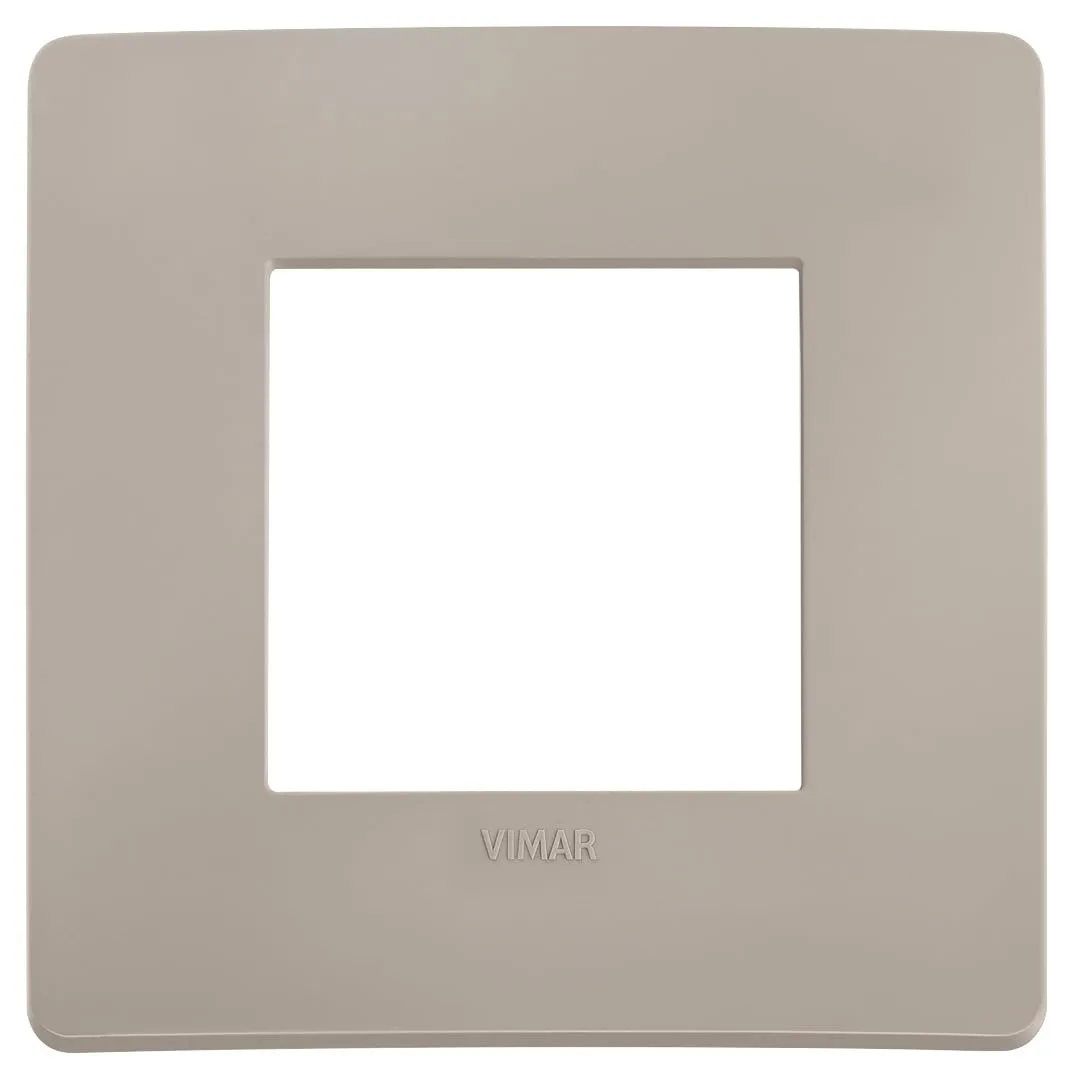 Vimar Plana Up 2 Moduli 14642U.15, Tortora Matt - immagine 1
