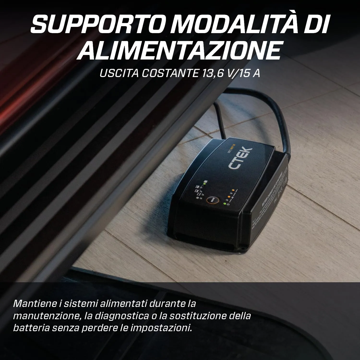 CTEK NXT 15 Caricabatterie Intelligente 12V 15A per Batterie Litio e Piombo - immagine 4