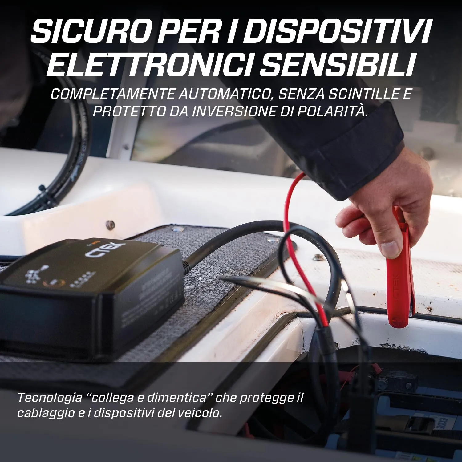 CTEK NXT 15 Caricabatterie Intelligente 12V 15A per Batterie Litio e Piombo - immagine 5