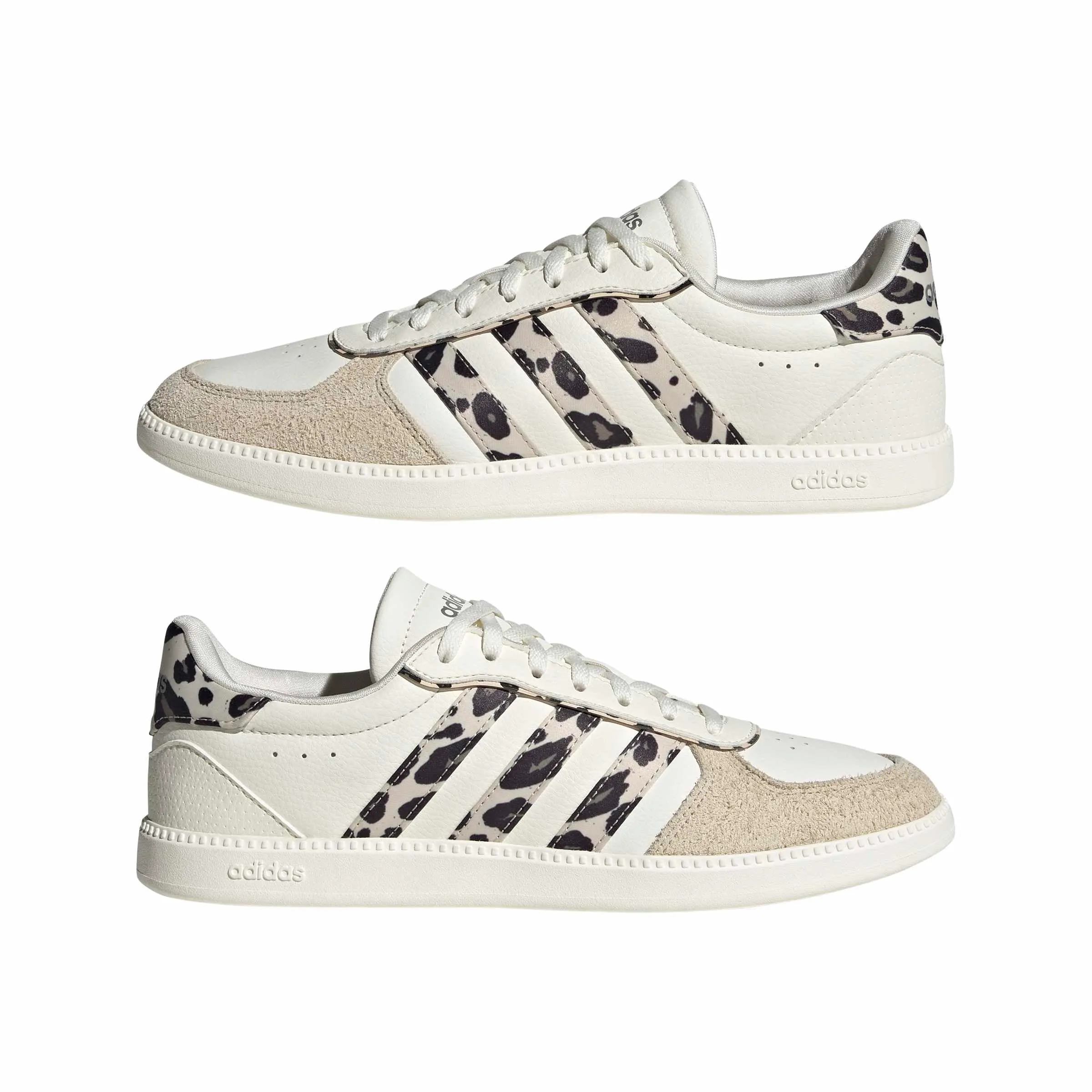 adidas Breaknet Sleek Shoes - Core White/Crystal Linen/Khaki Six, 37 1/3 EU - immagine 6