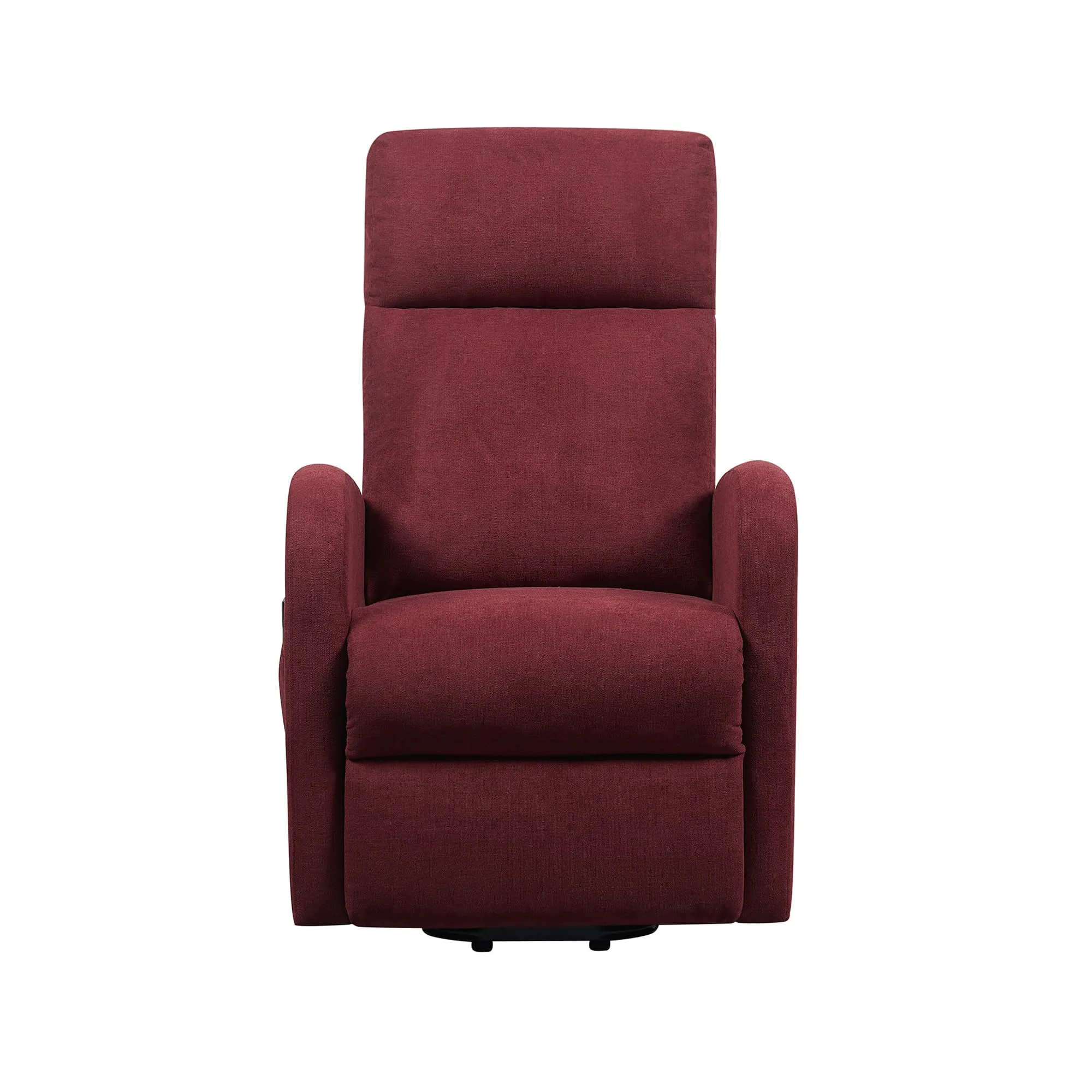 Poltrone Italia Poltrona Alzapersona Relax Reclinazione Elettrica Tessuto Bordeaux - immagine 6