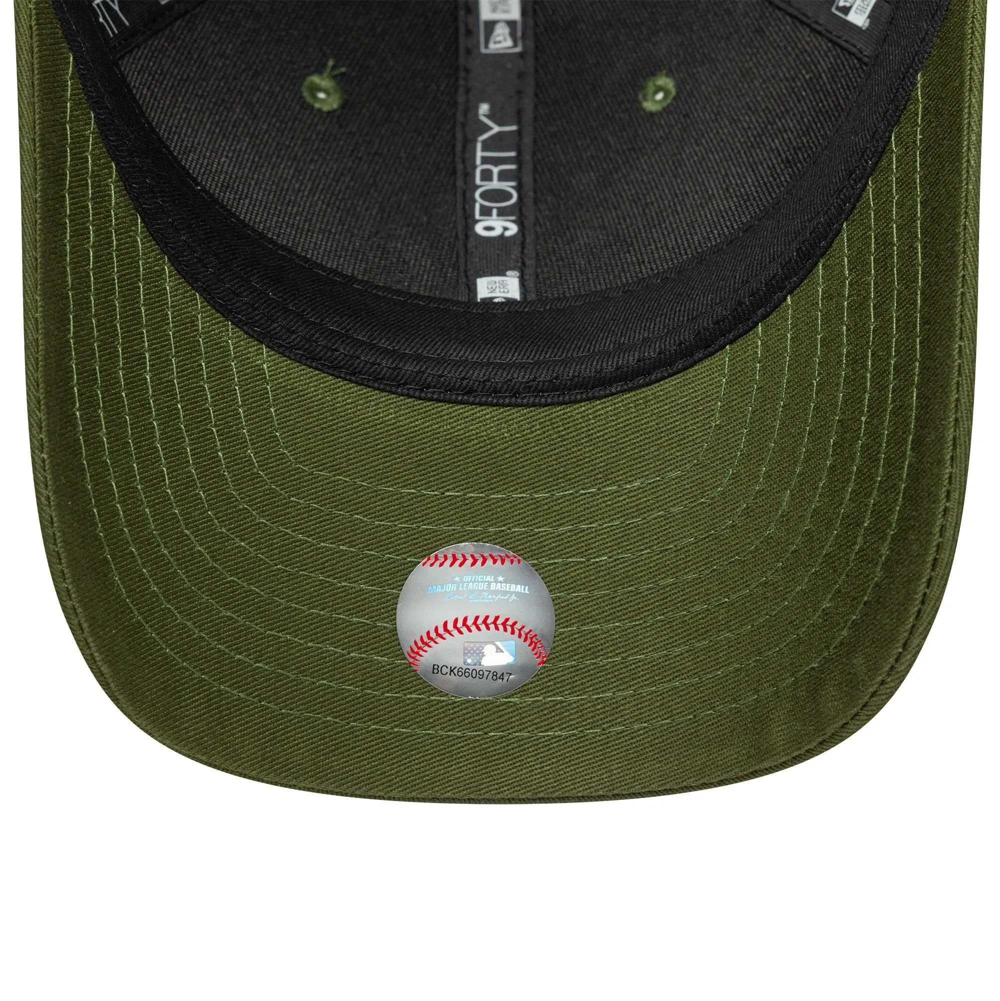 New Era New York Yankees 9Forty World Series Patch M-Crown Cap Verde - immagine 6