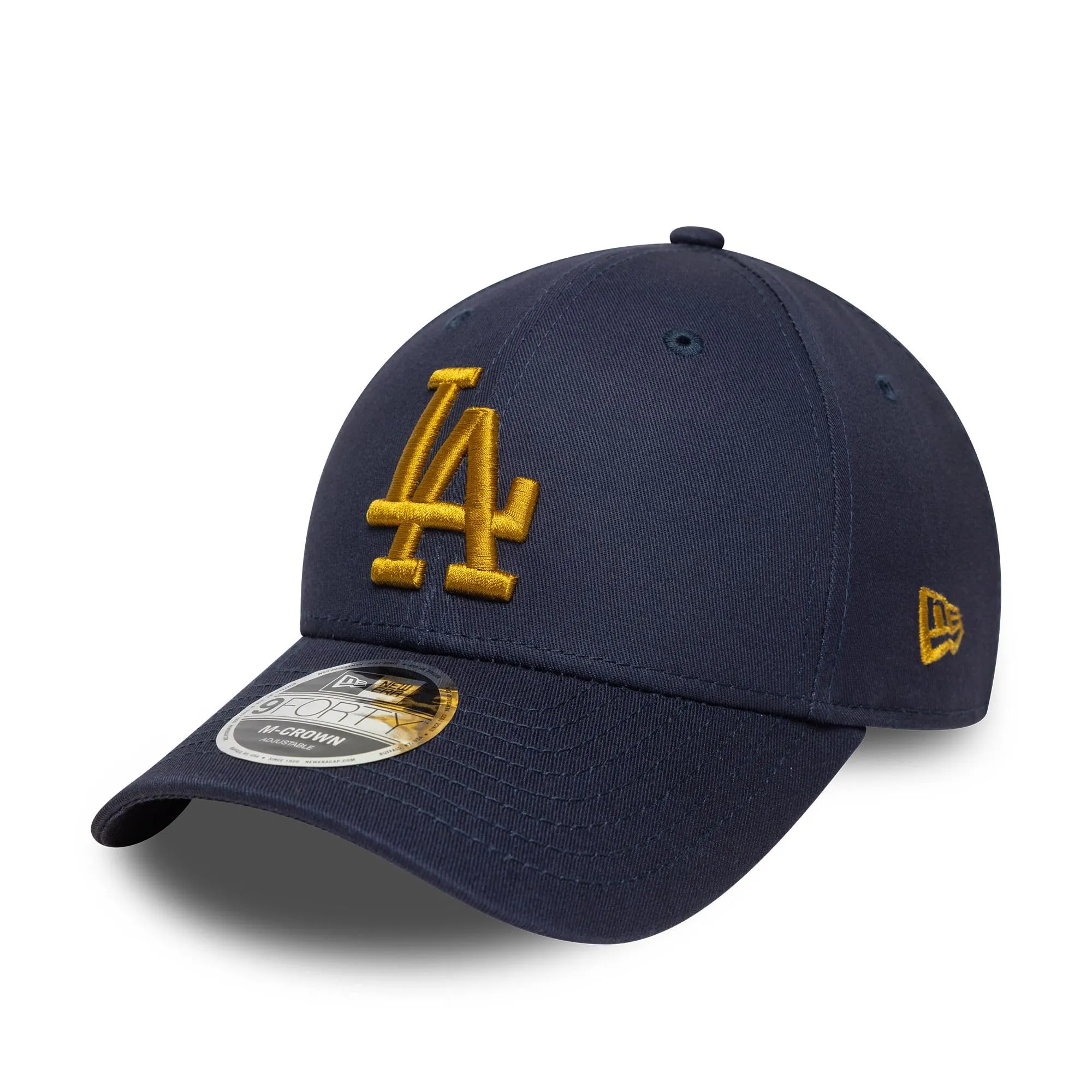 New Era Los Angeles Dodgers 9Forty World Series Sidepatch M-Crown Cap Blu Scuro - immagine 2