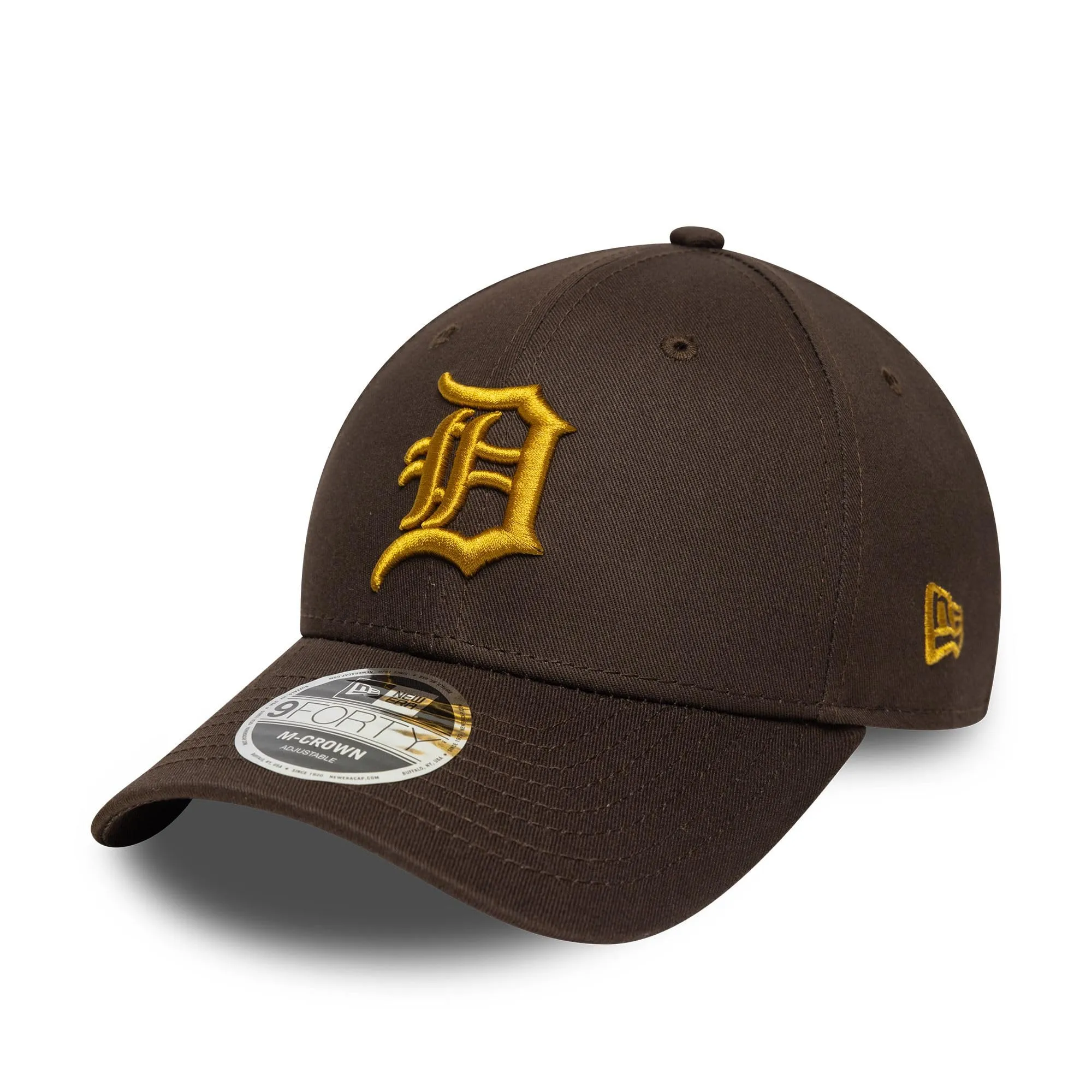 New Era Detroit Tigers 9Forty World Series Sidepatch M-Crown Cap - Marrone - immagine 2