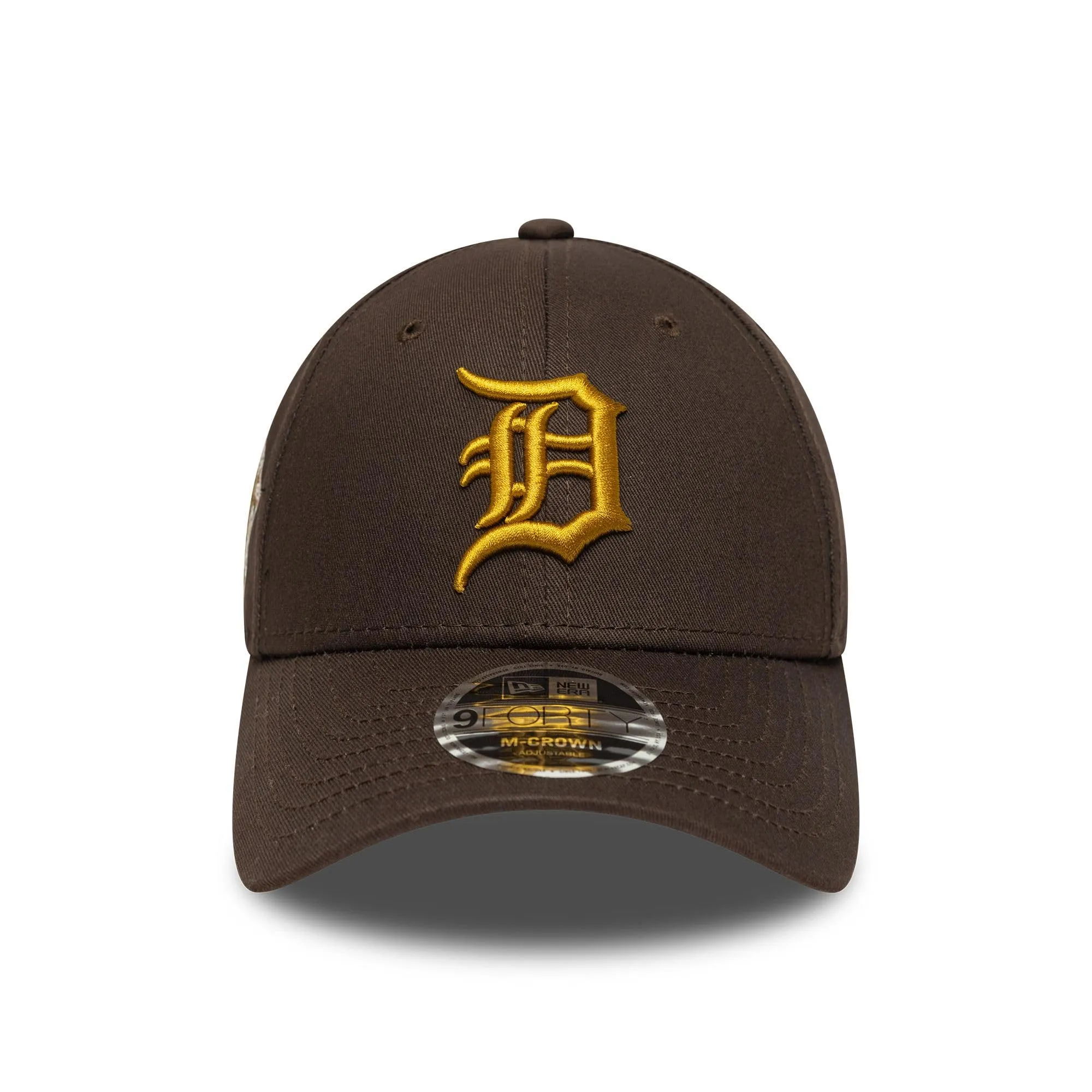 New Era Detroit Tigers 9Forty World Series Sidepatch M-Crown Cap - Marrone - immagine 3