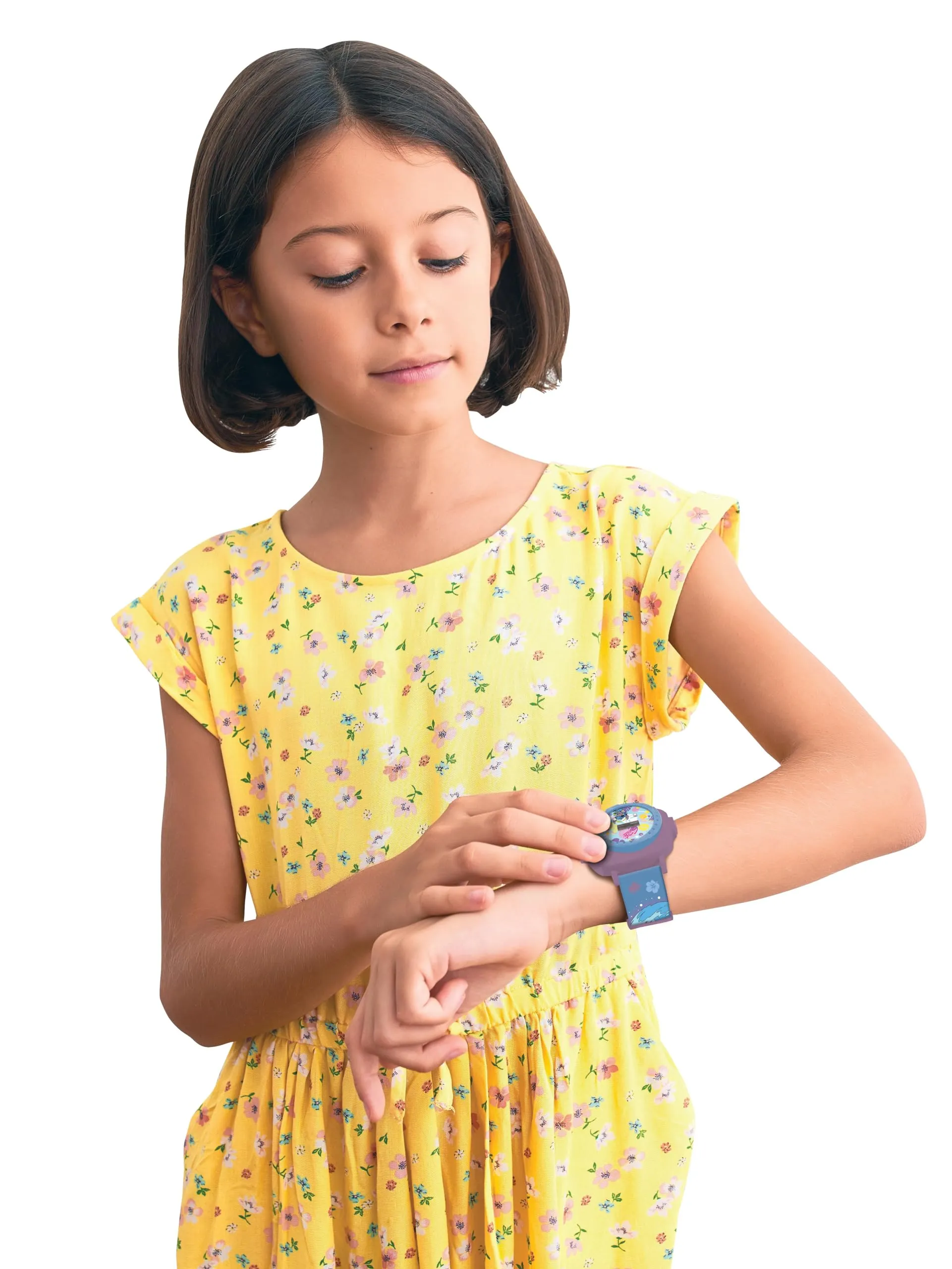 Lexibook Disney Stitch Orologio a proiezione con schermo digitale DMW050DLXB - immagine 2
