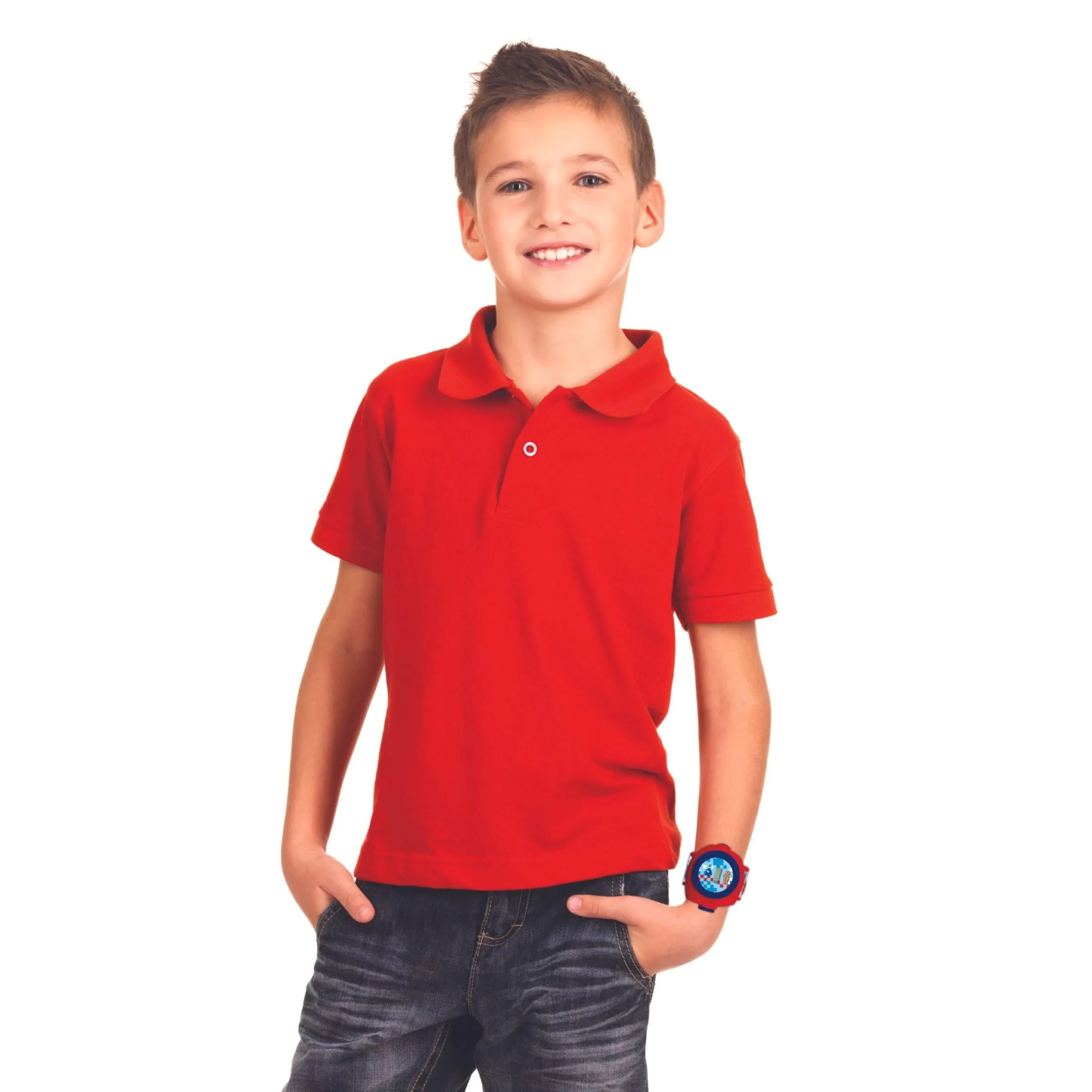 Lexibook SEGA Sonic The Hedgehog Digital Projection Watch, Blue/Red, DMW050SNLXB - immagine 6