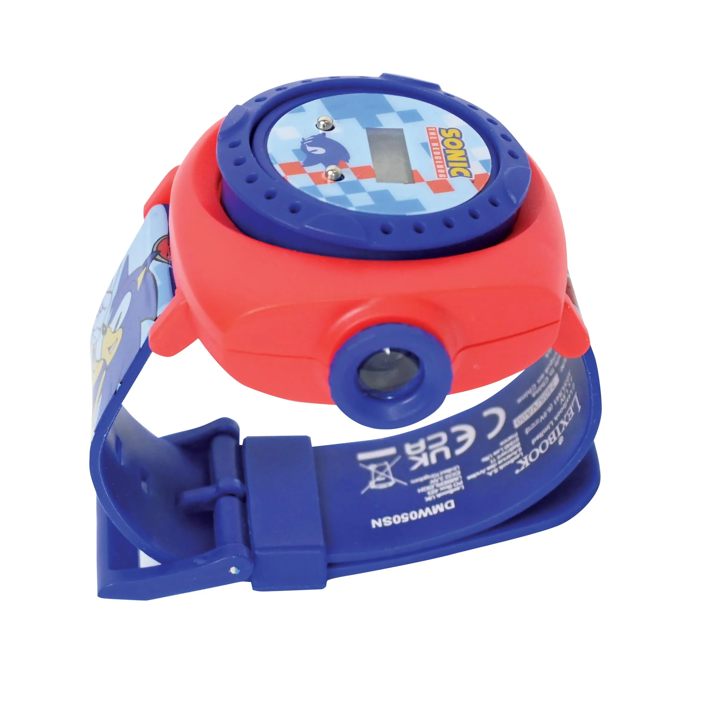 Lexibook SEGA Sonic The Hedgehog Digital Projection Watch, Blue/Red, DMW050SNLXB - immagine 7