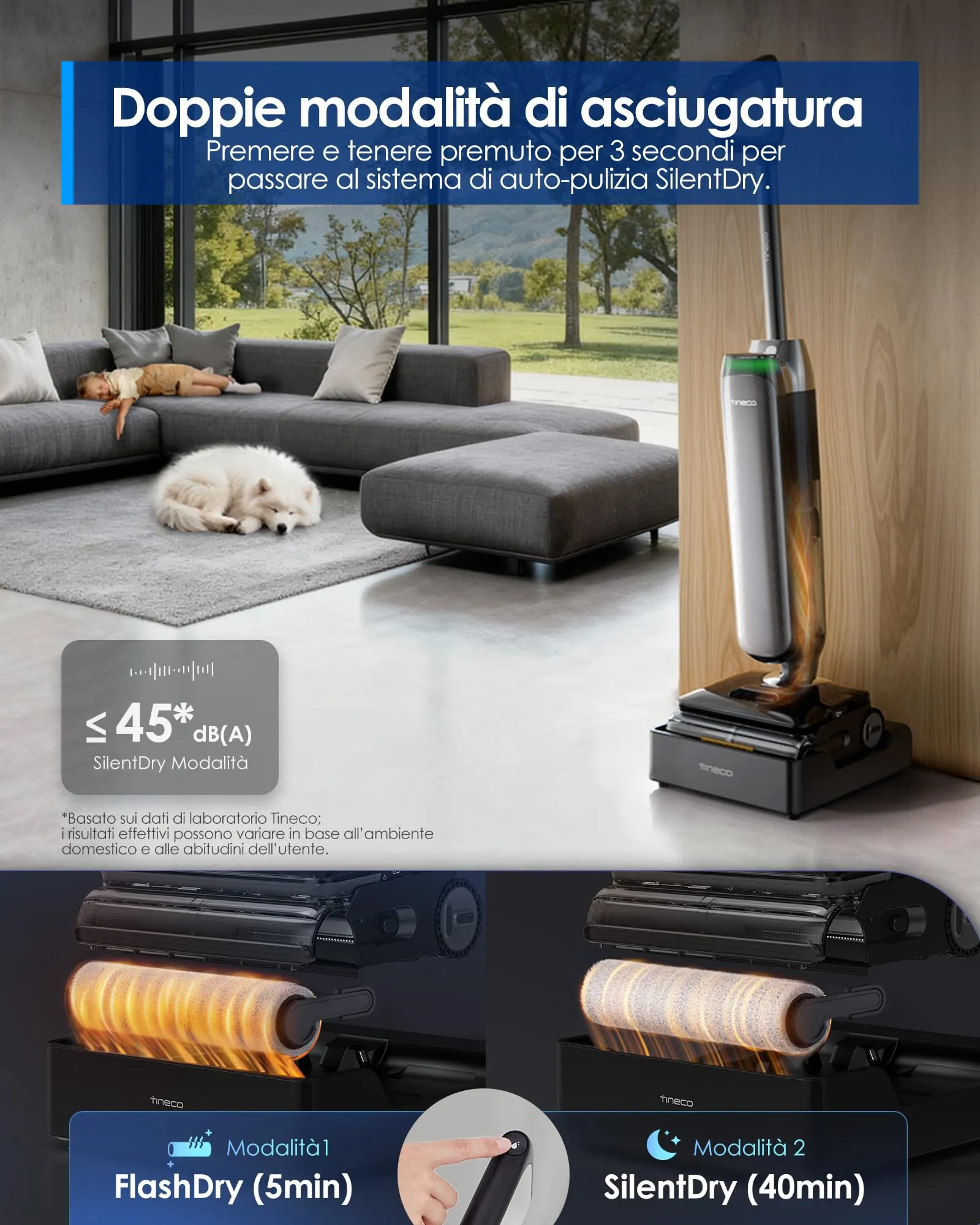 Tineco Floor ONE S9 Artist Steam Pro HyperSteam - immagine 7