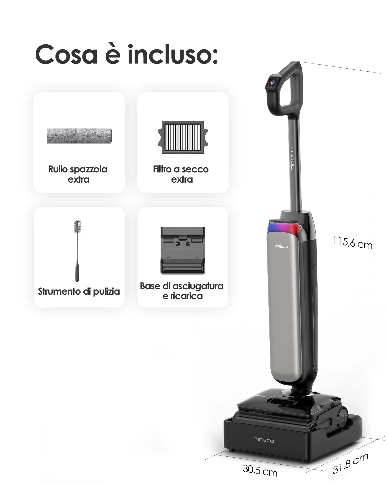 Tineco Floor ONE S9 Artist Steam Pro HyperSteam - immagine 10