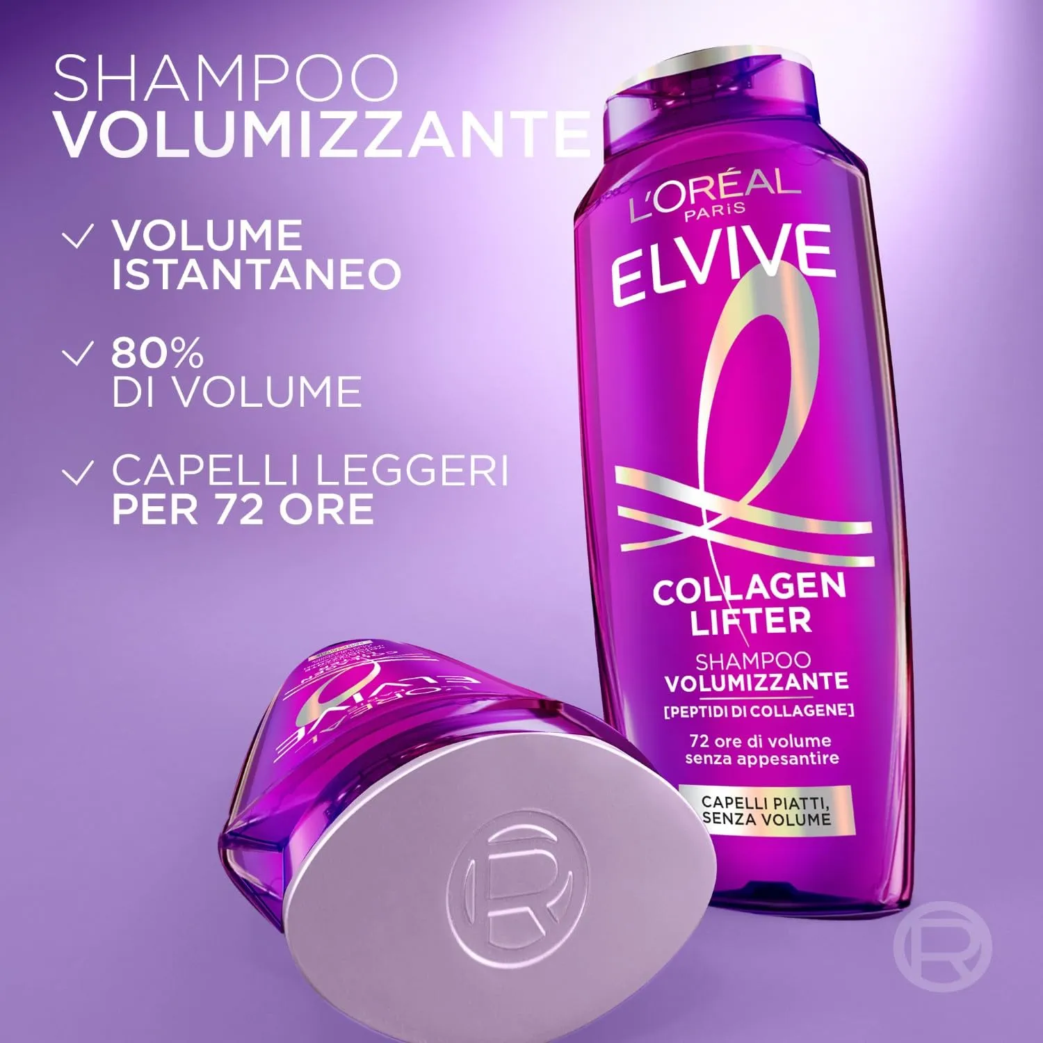 L'Oréal Paris Elvive Collagen Lifter Volumizzante Shampoo, 300ml - immagine 3