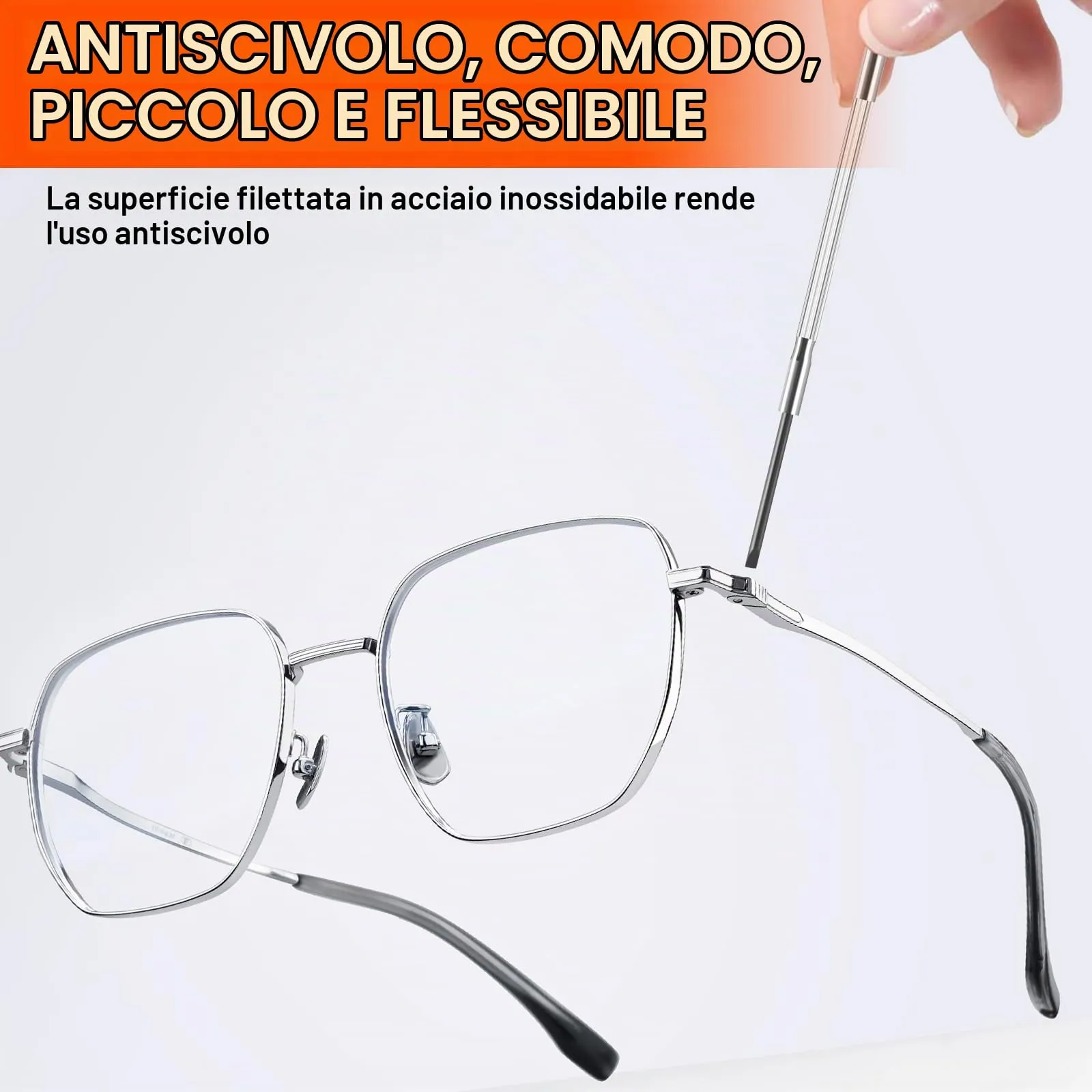 Haizibo Set di cacciaviti di precisione 11 pezzi per orologi e occhiali - immagine 5