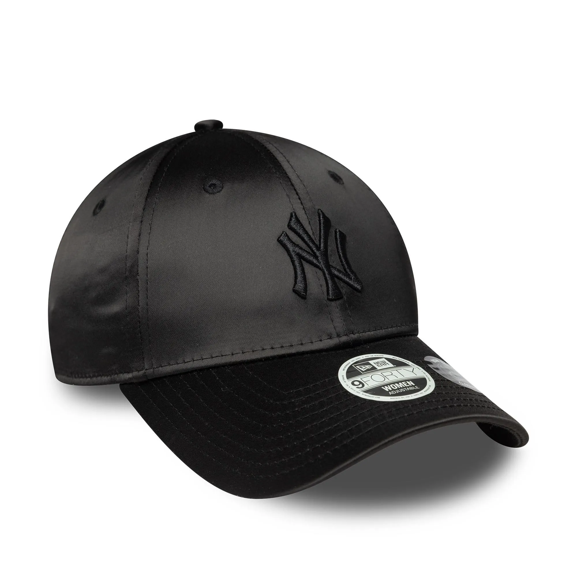 New Era New York Yankees 9Forty Cappello Donna Nero Fiocco di Raso - immagine 3