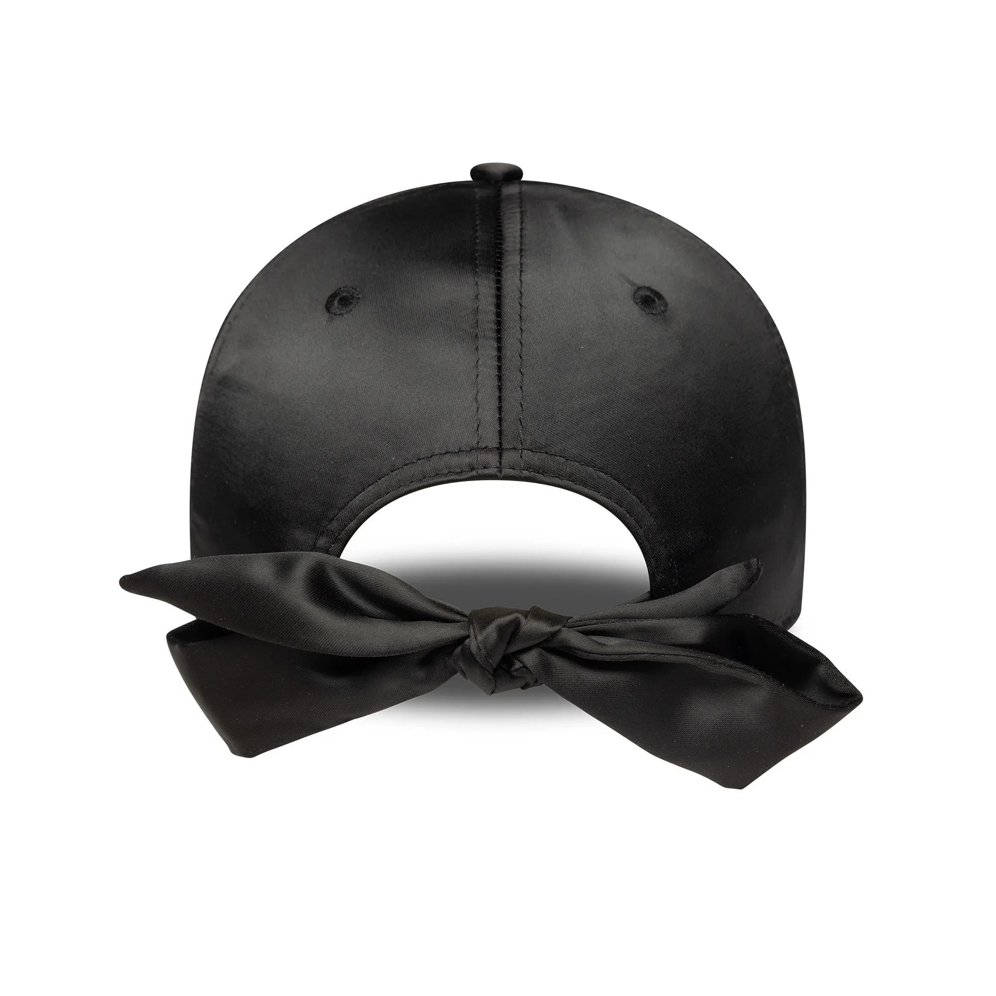New Era New York Yankees 9Forty Cappello Donna Nero Fiocco di Raso - immagine 4